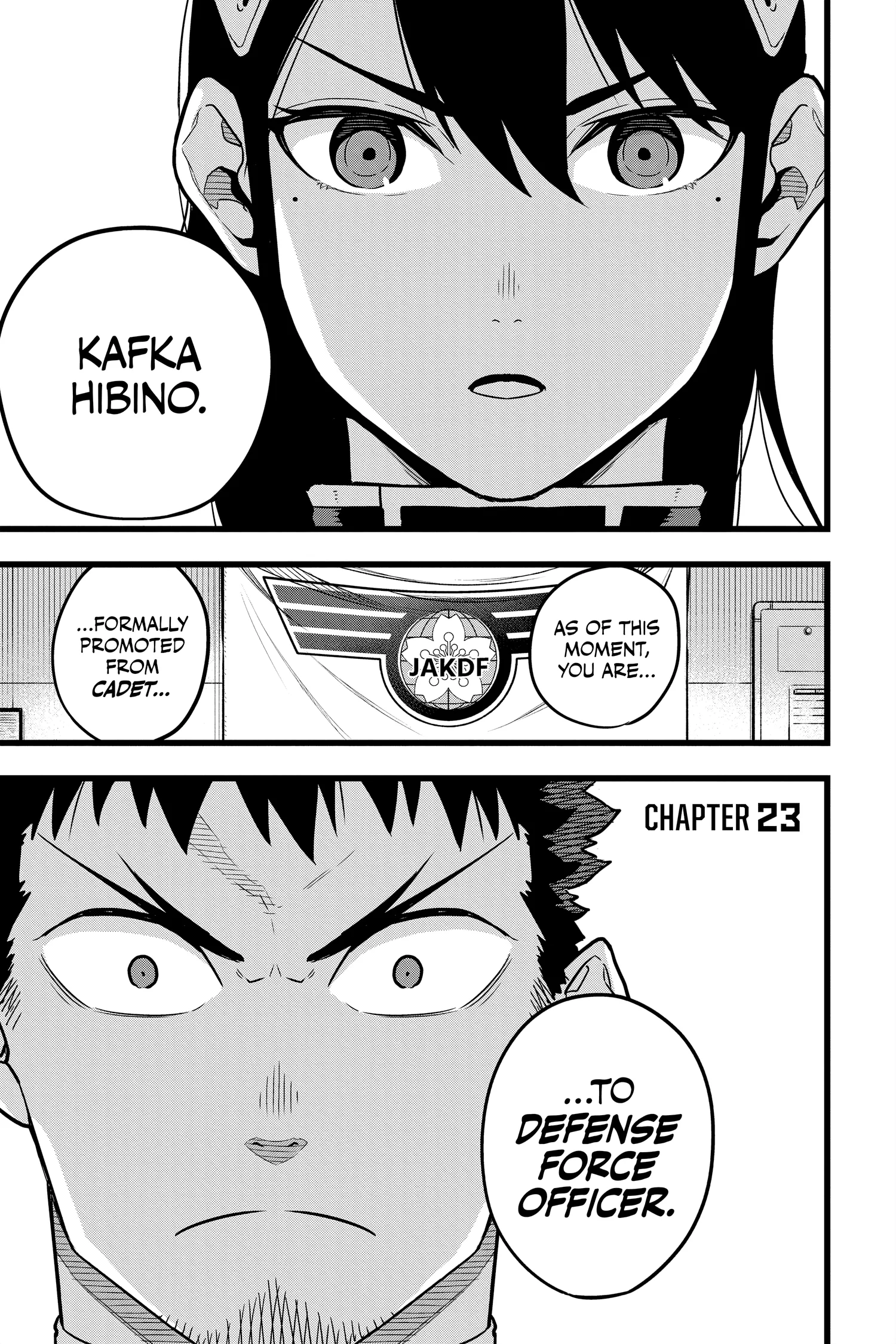 Kaiju No 8 Manga, chapter Vol 3, page 102