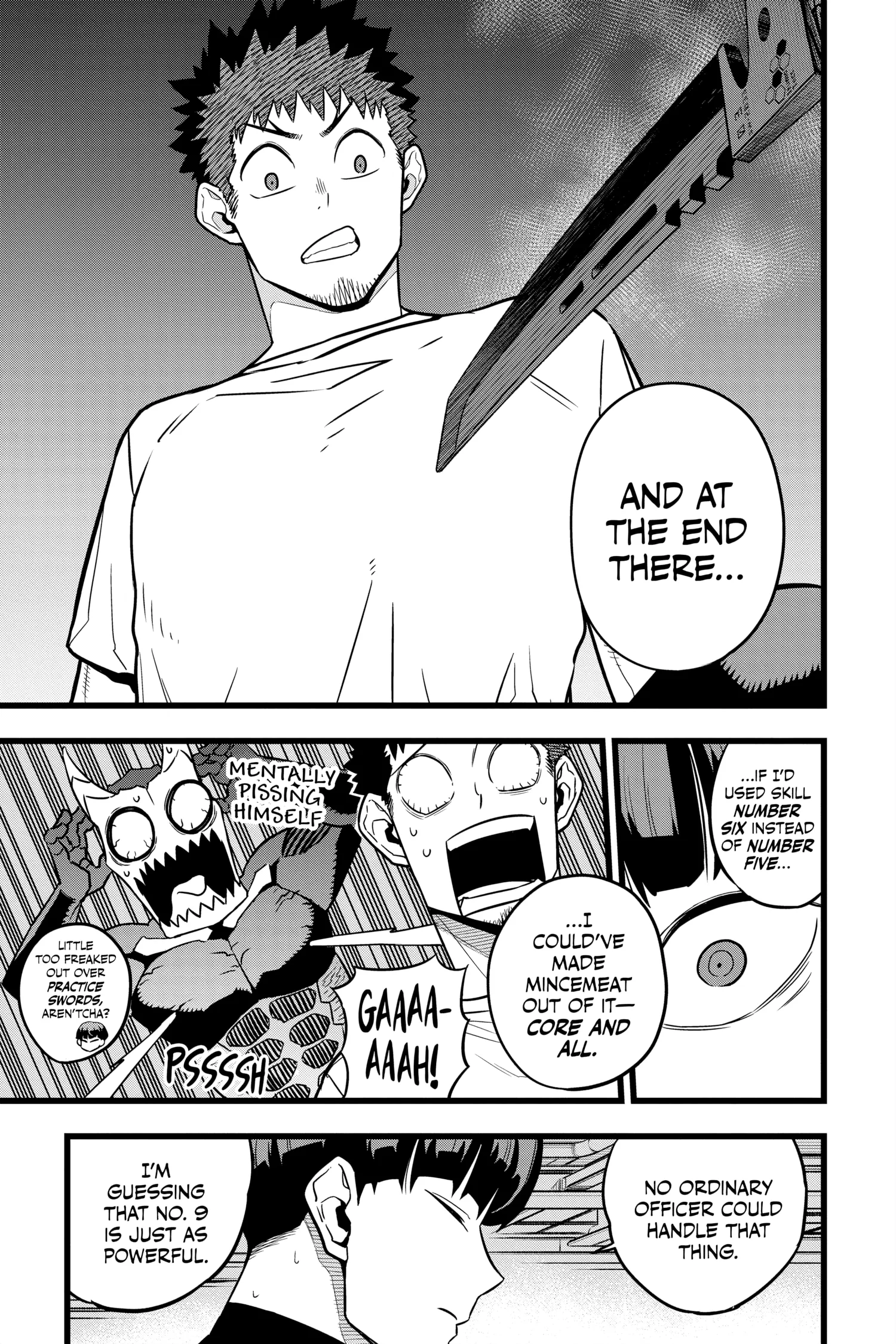 Kaiju No 8 Manga, chapter Vol 3, page 112