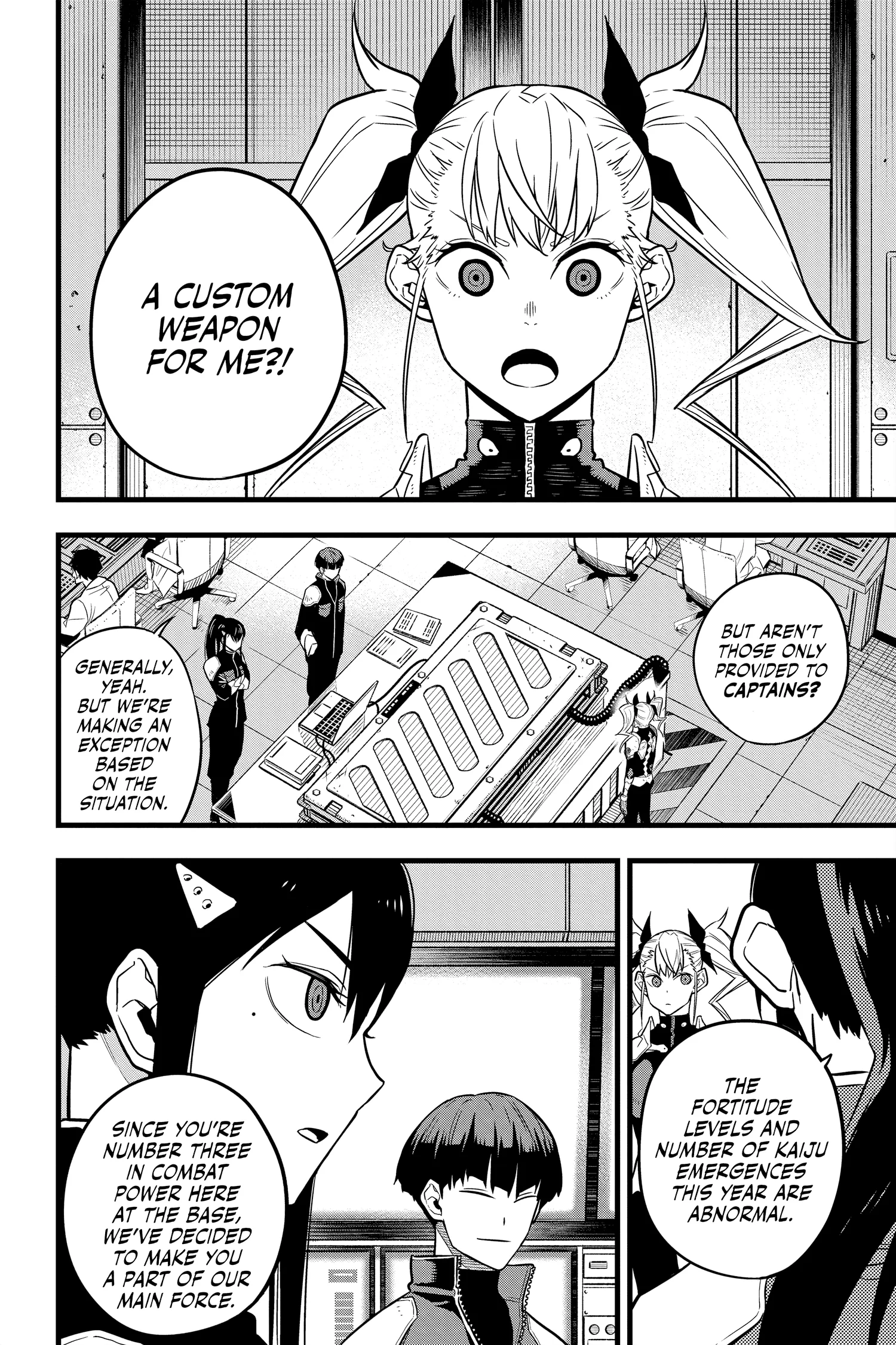 Kaiju No 8 Manga, chapter Vol 3, page 159