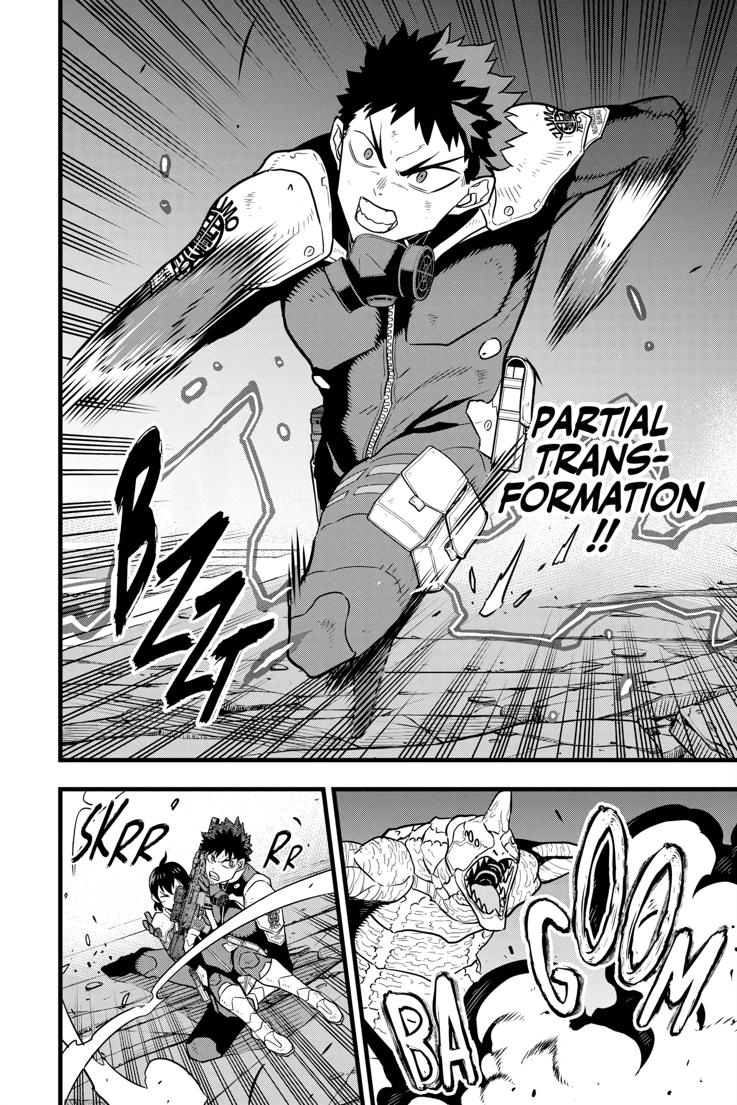 Kaiju No 8 Manga, chapter Vol 4, page 7