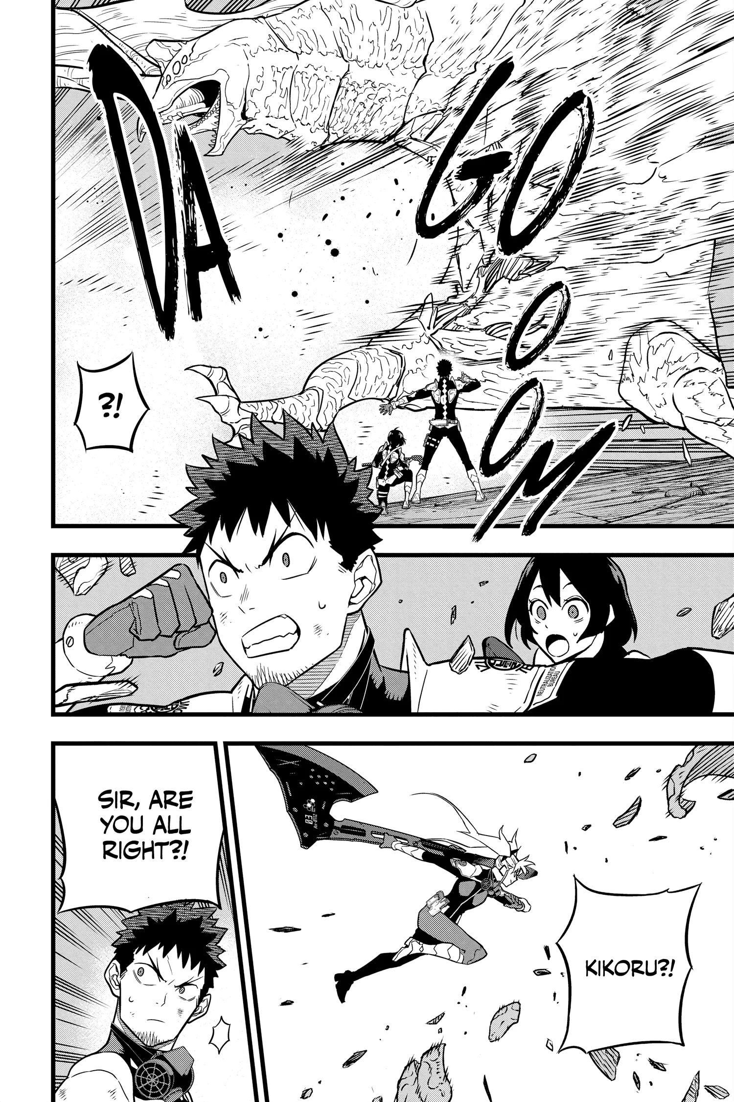 Kaiju No 8 Manga, chapter Vol 4, page 9