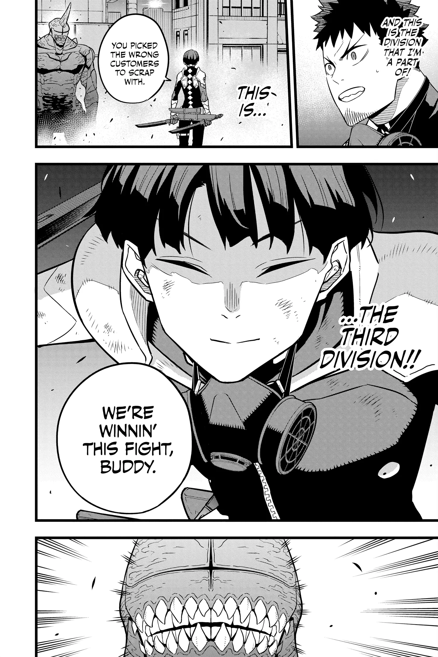 Kaiju No 8 Manga, chapter Vol 4, page 15