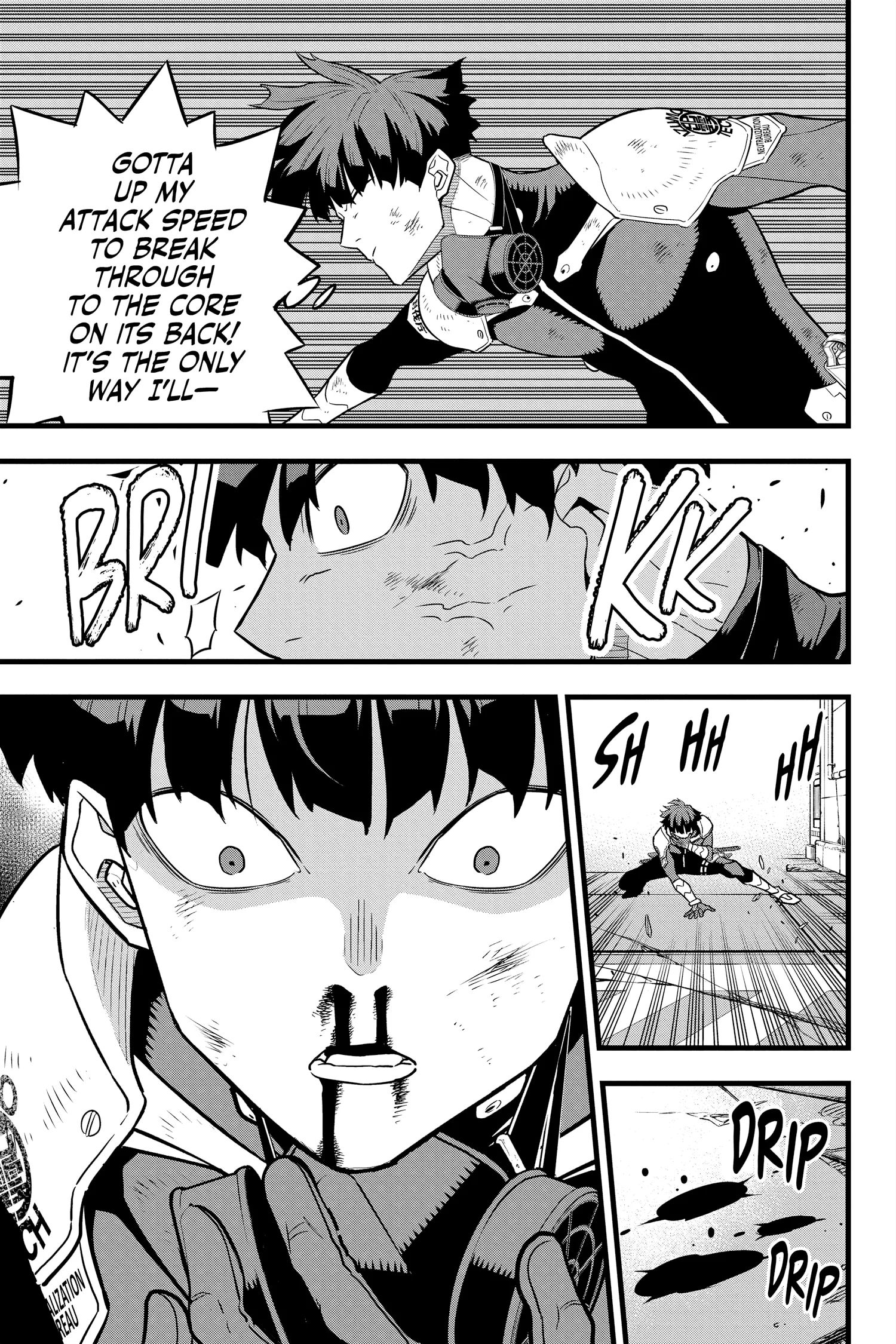 Kaiju No 8 Manga, chapter Vol 4, page 35
