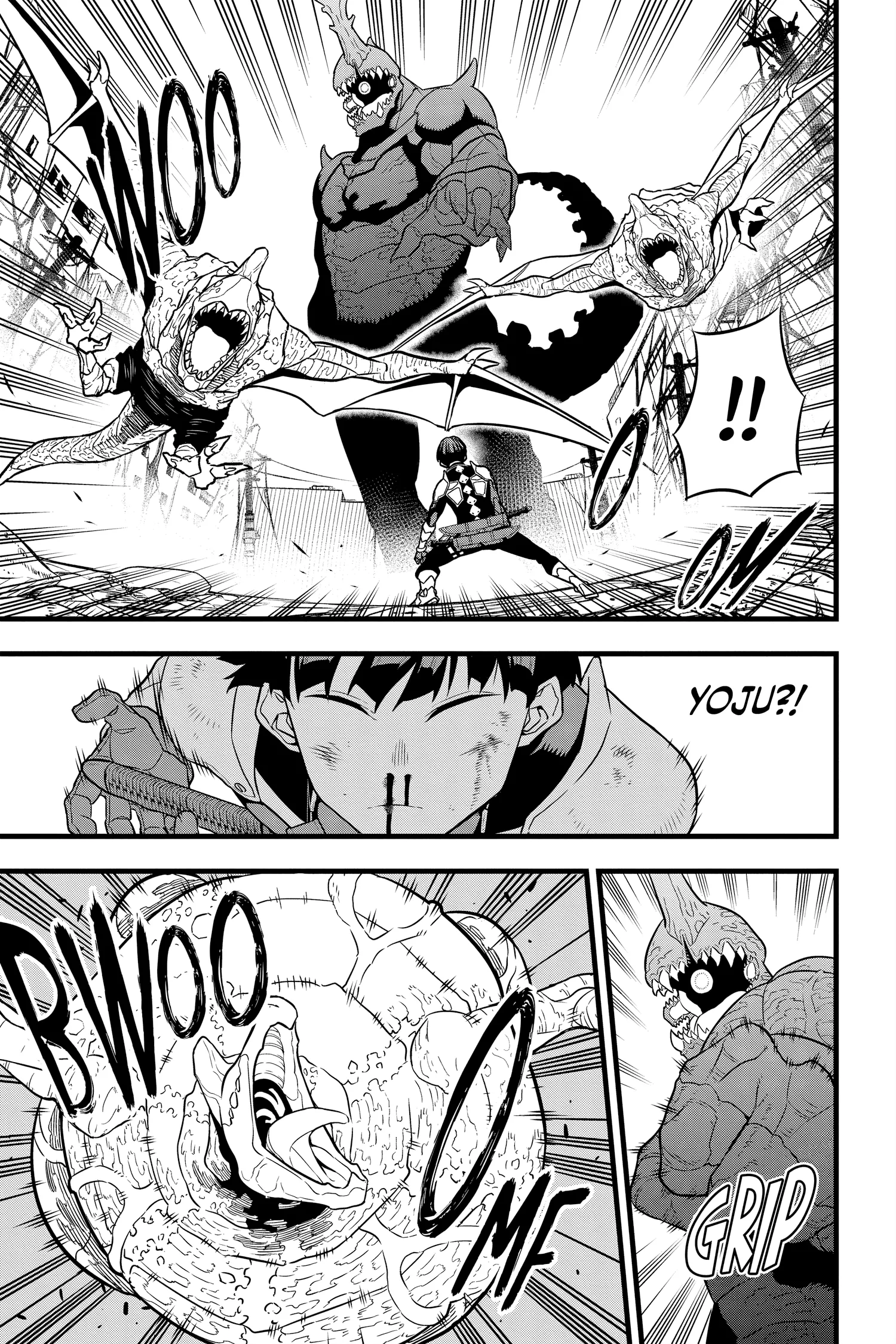 Kaiju No 8 Manga, chapter Vol 4, page 37