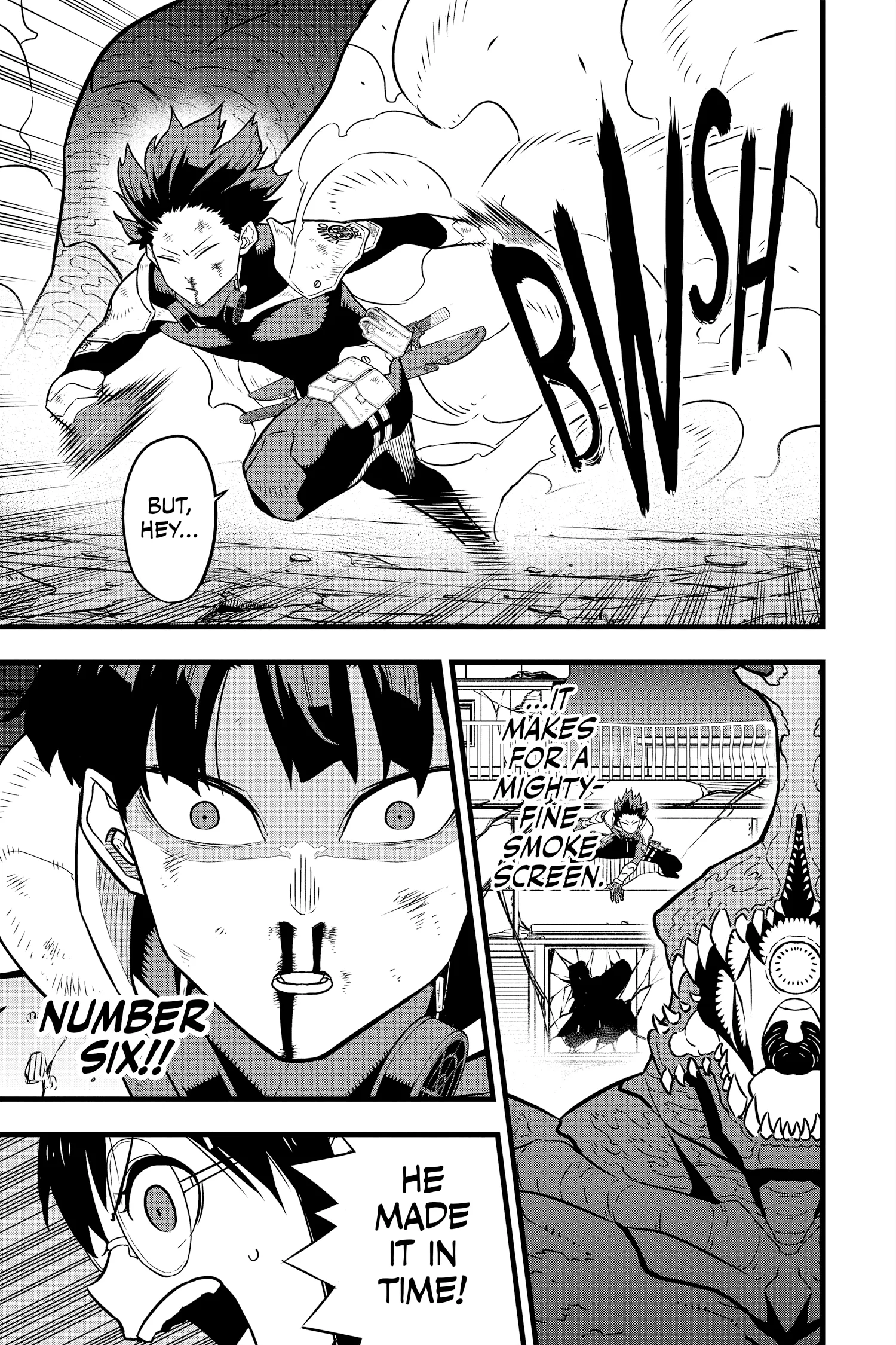 Kaiju No 8 Manga, chapter Vol 4, page 39