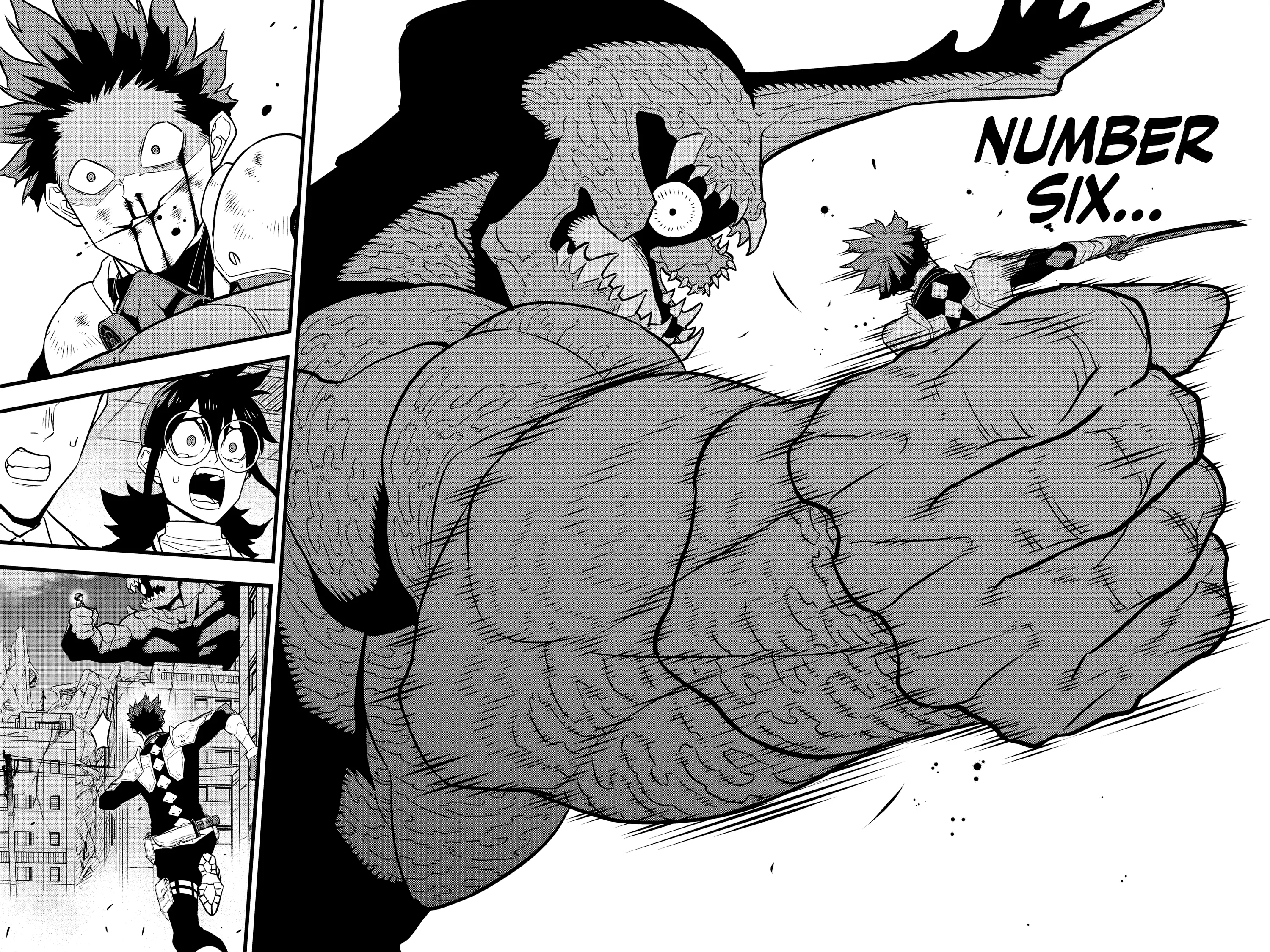 Kaiju No 8 Manga, chapter Vol 4, page 55