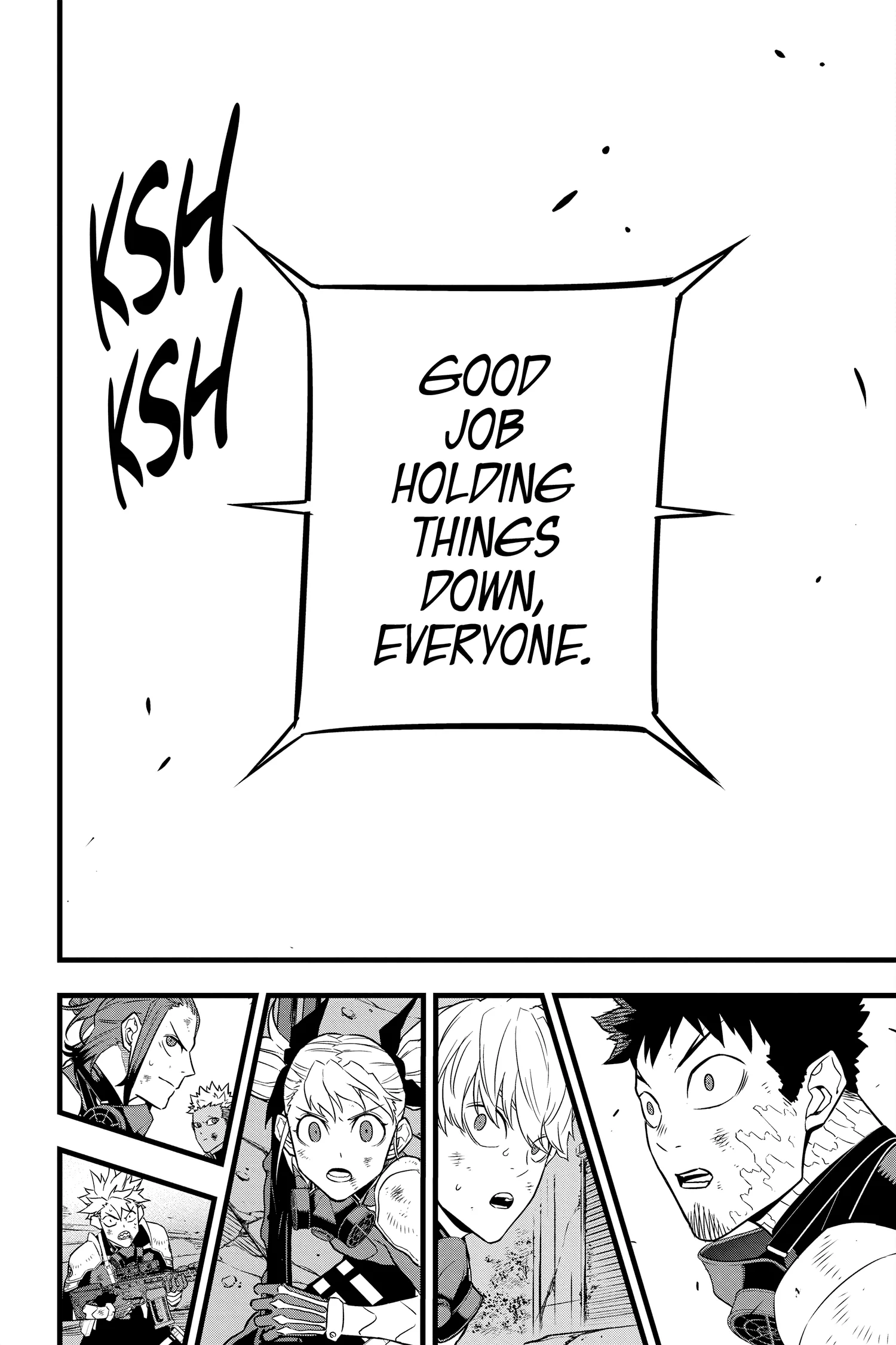 Kaiju No 8 Manga, chapter Vol 4, page 58