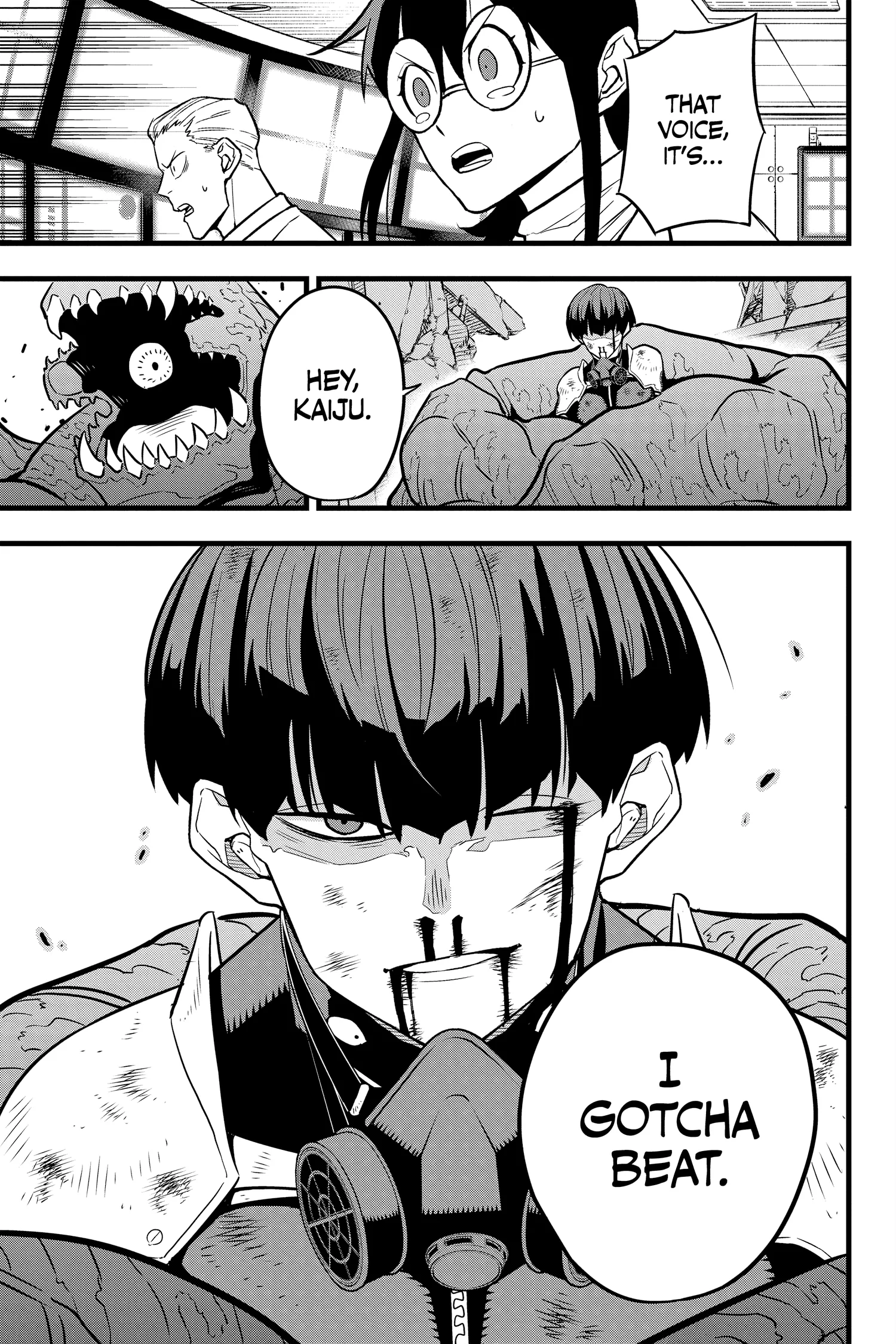 Kaiju No 8 Manga, chapter Vol 4, page 59