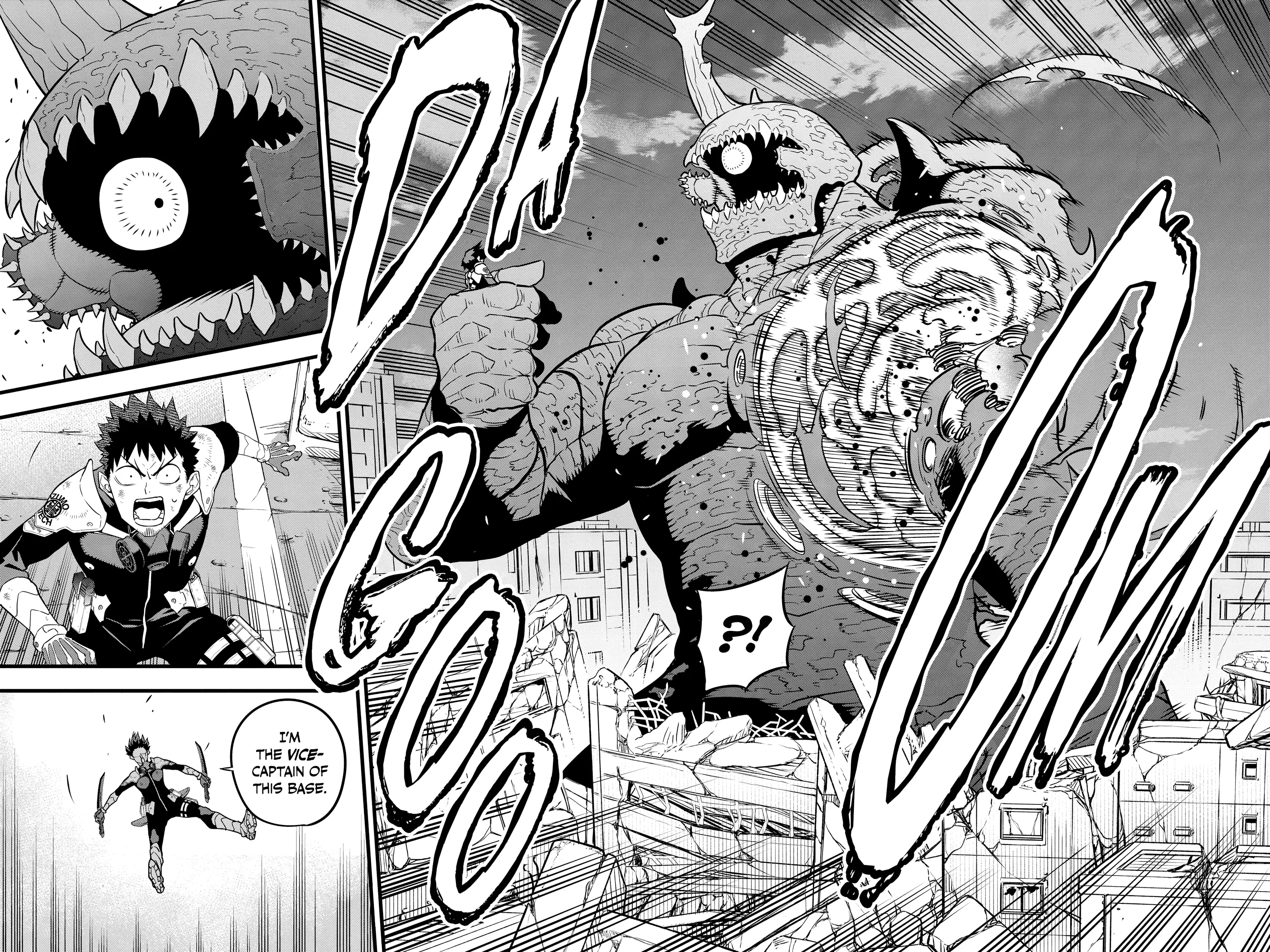 Kaiju No 8 Manga, chapter Vol 4, page 60
