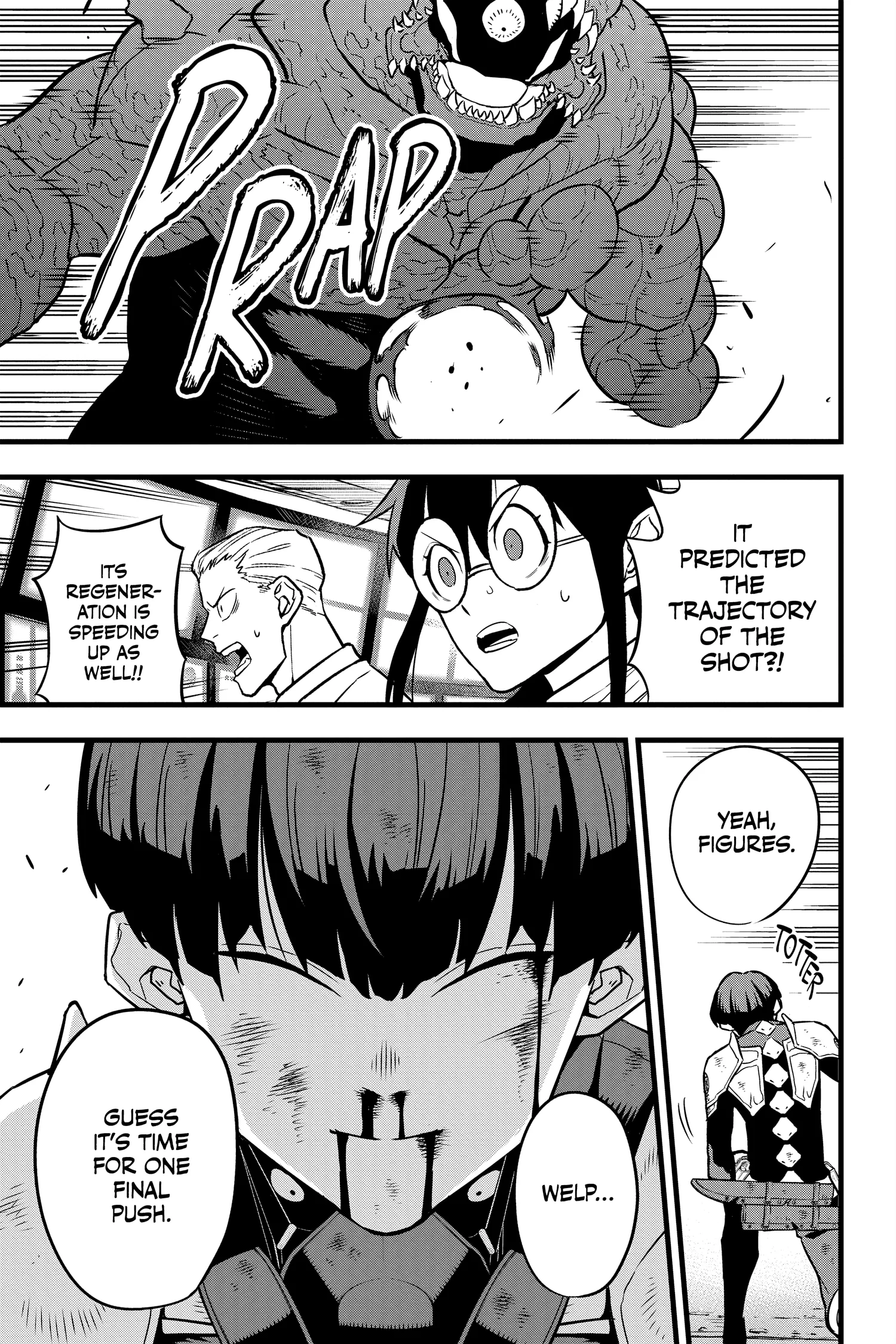 Kaiju No 8 Manga, chapter Vol 4, page 68