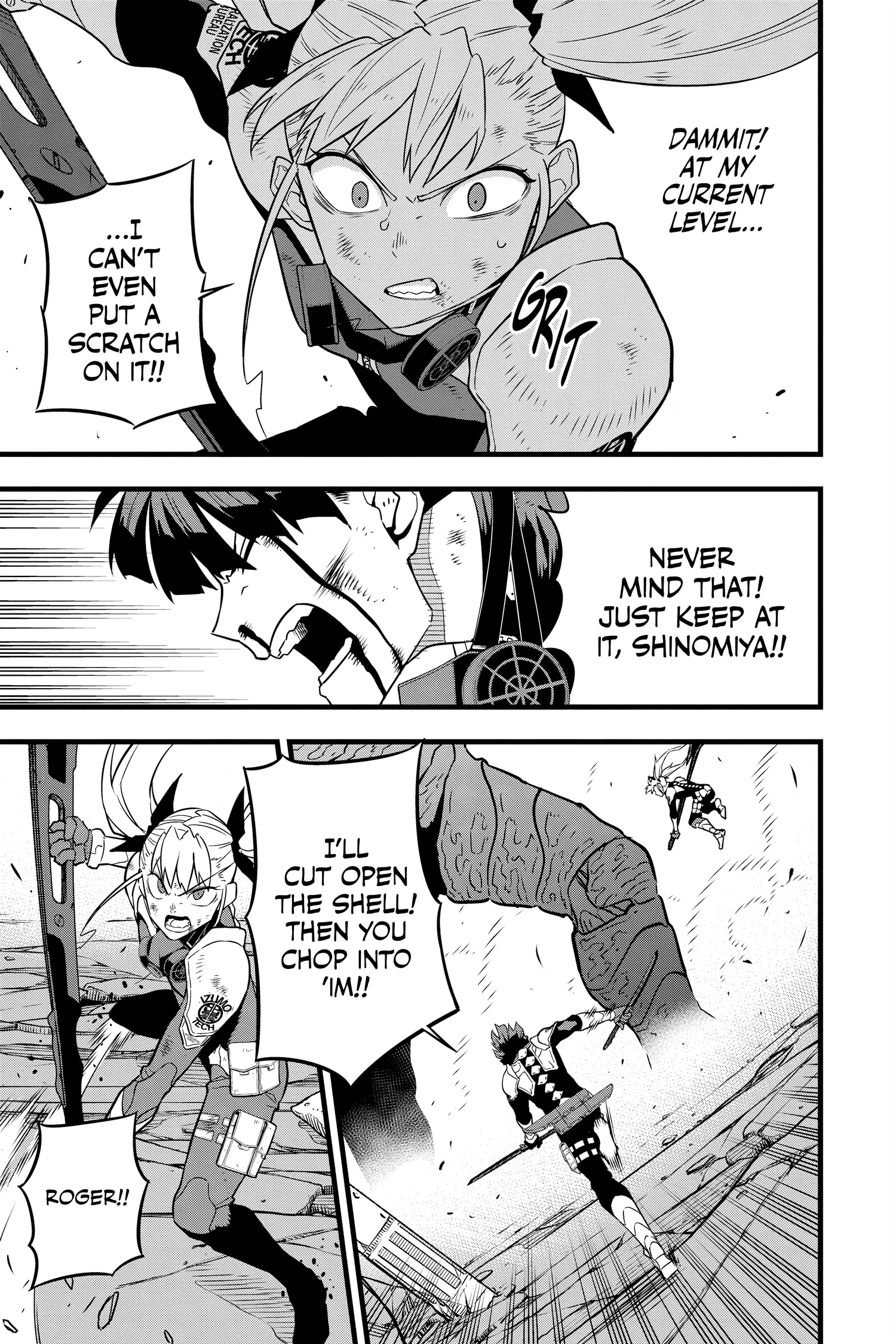 Kaiju No 8 Manga, chapter Vol 4, page 72