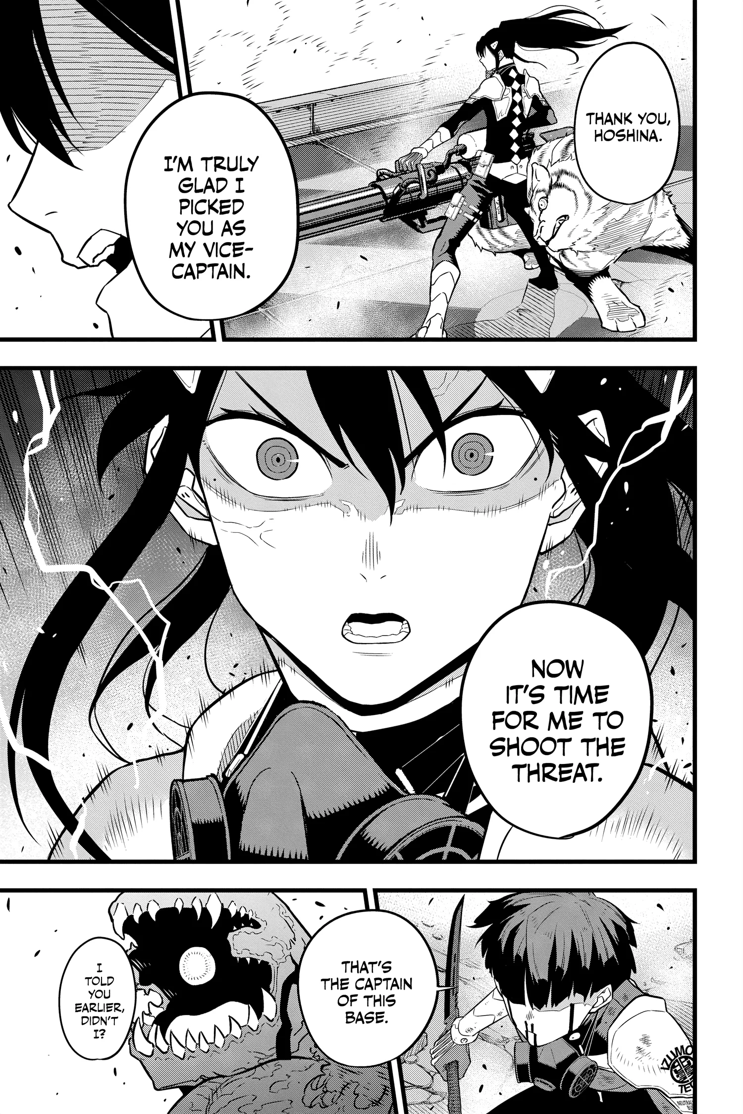 Kaiju No 8 Manga, chapter Vol 4, page 78