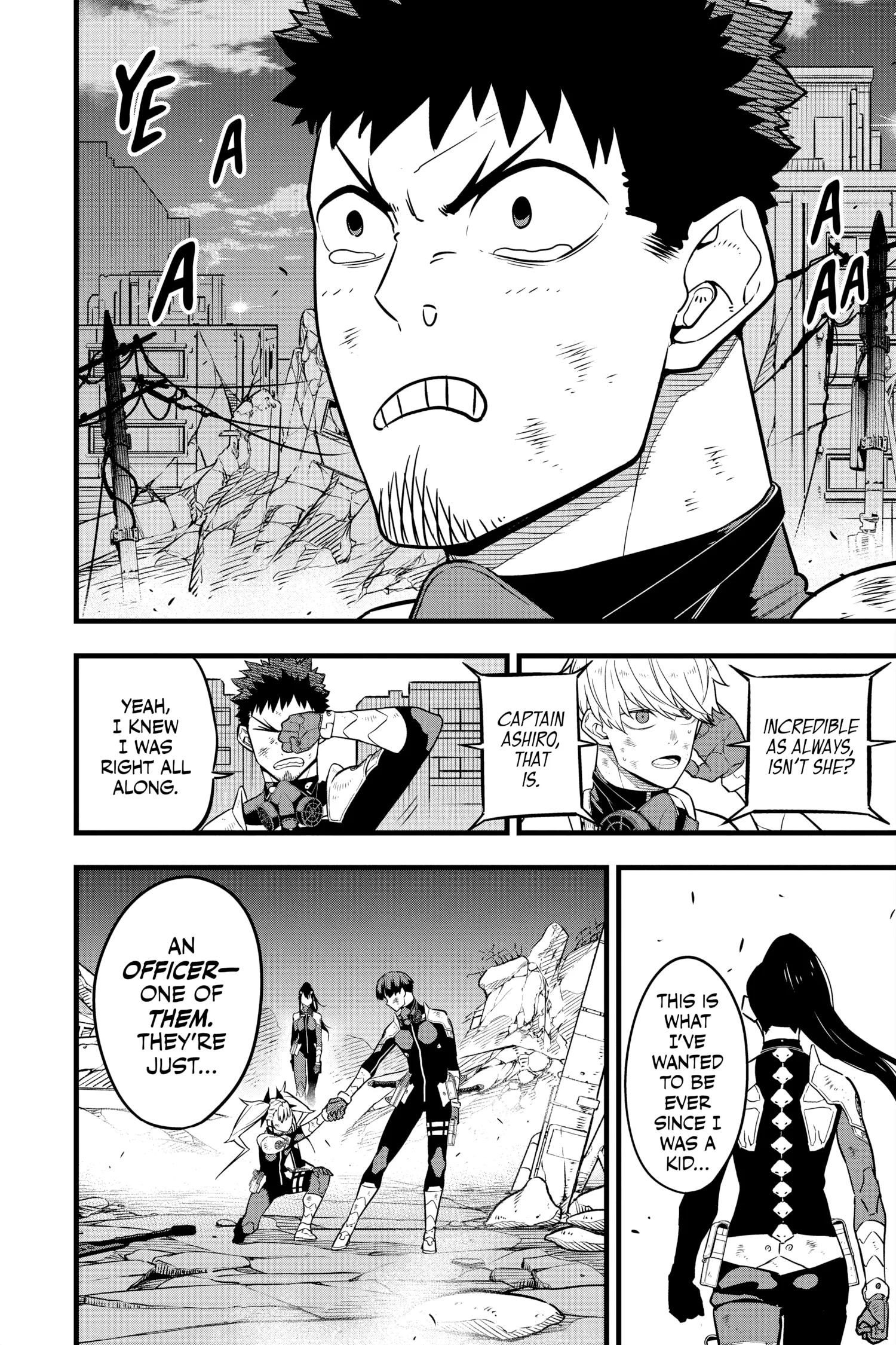 Kaiju No 8 Manga, chapter Vol 4, page 84