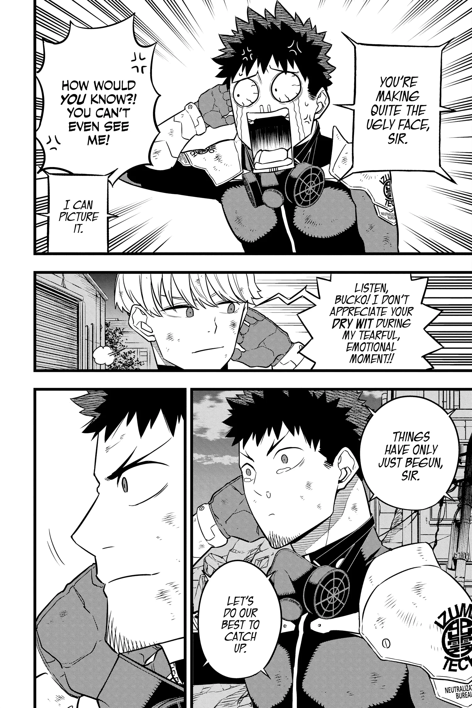 Kaiju No 8 Manga, chapter Vol 4, page 86