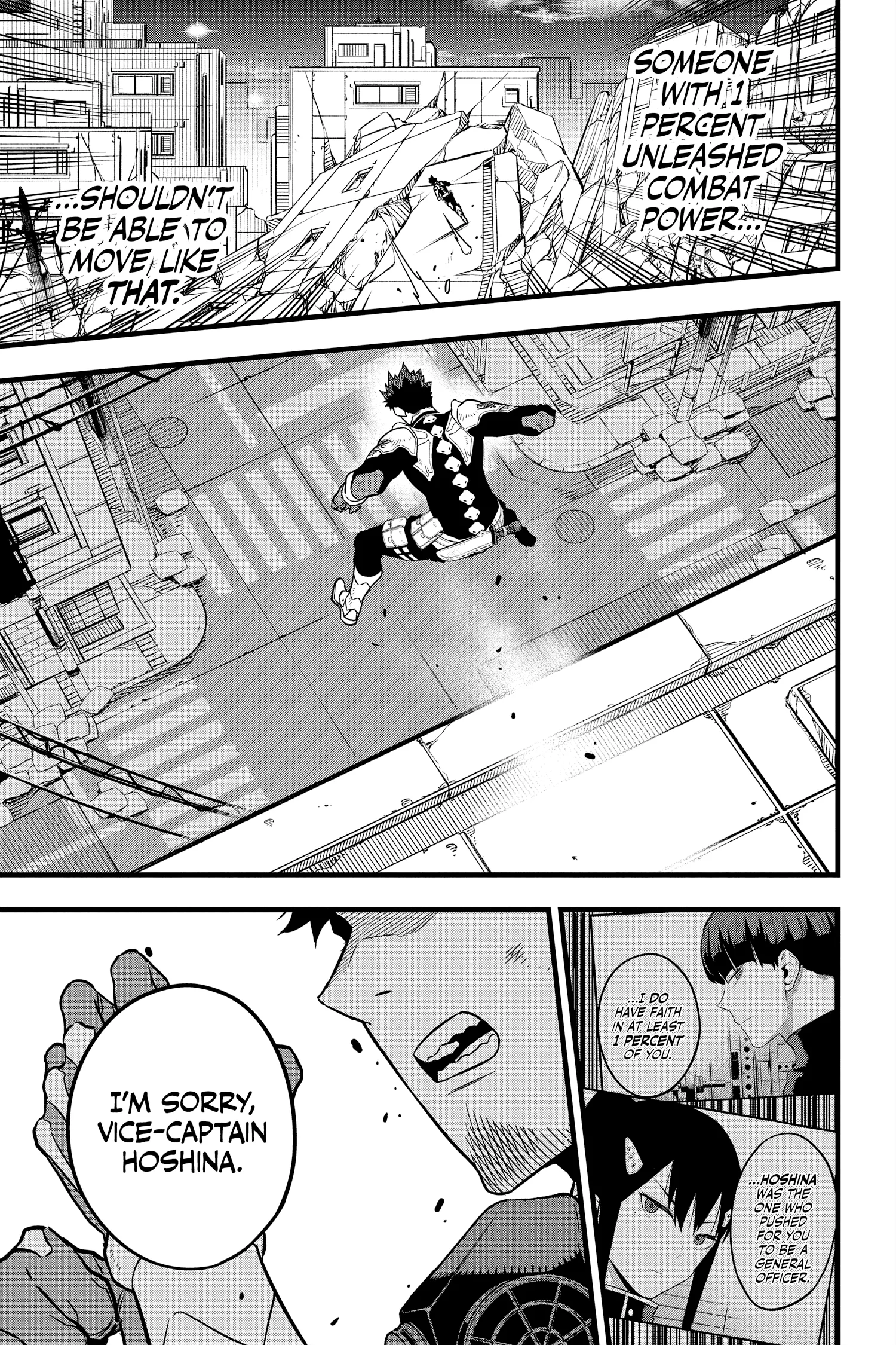 Kaiju No 8 Manga, chapter Vol 4, page 93
