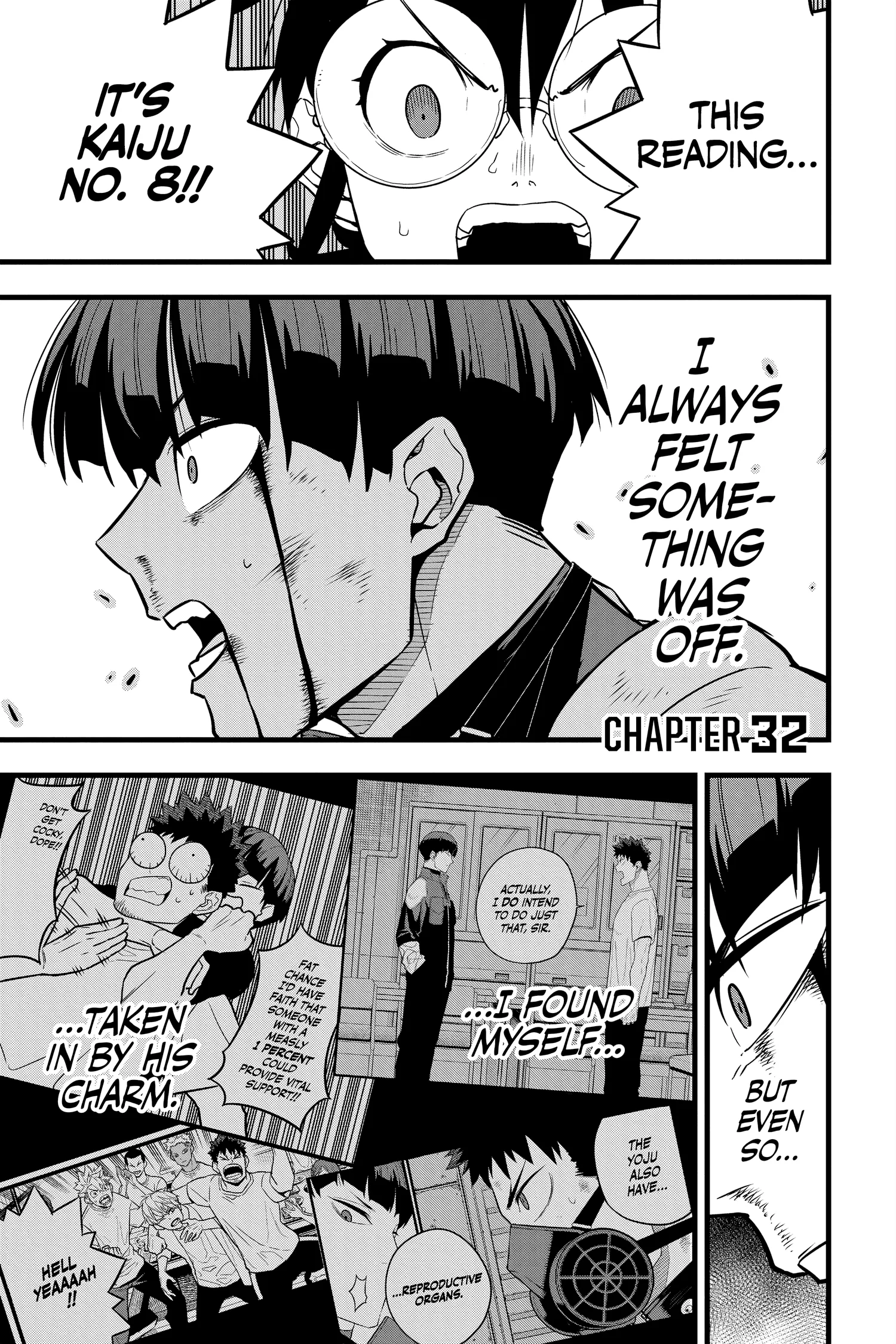 Kaiju No 8 Manga, chapter Vol 4, page 98