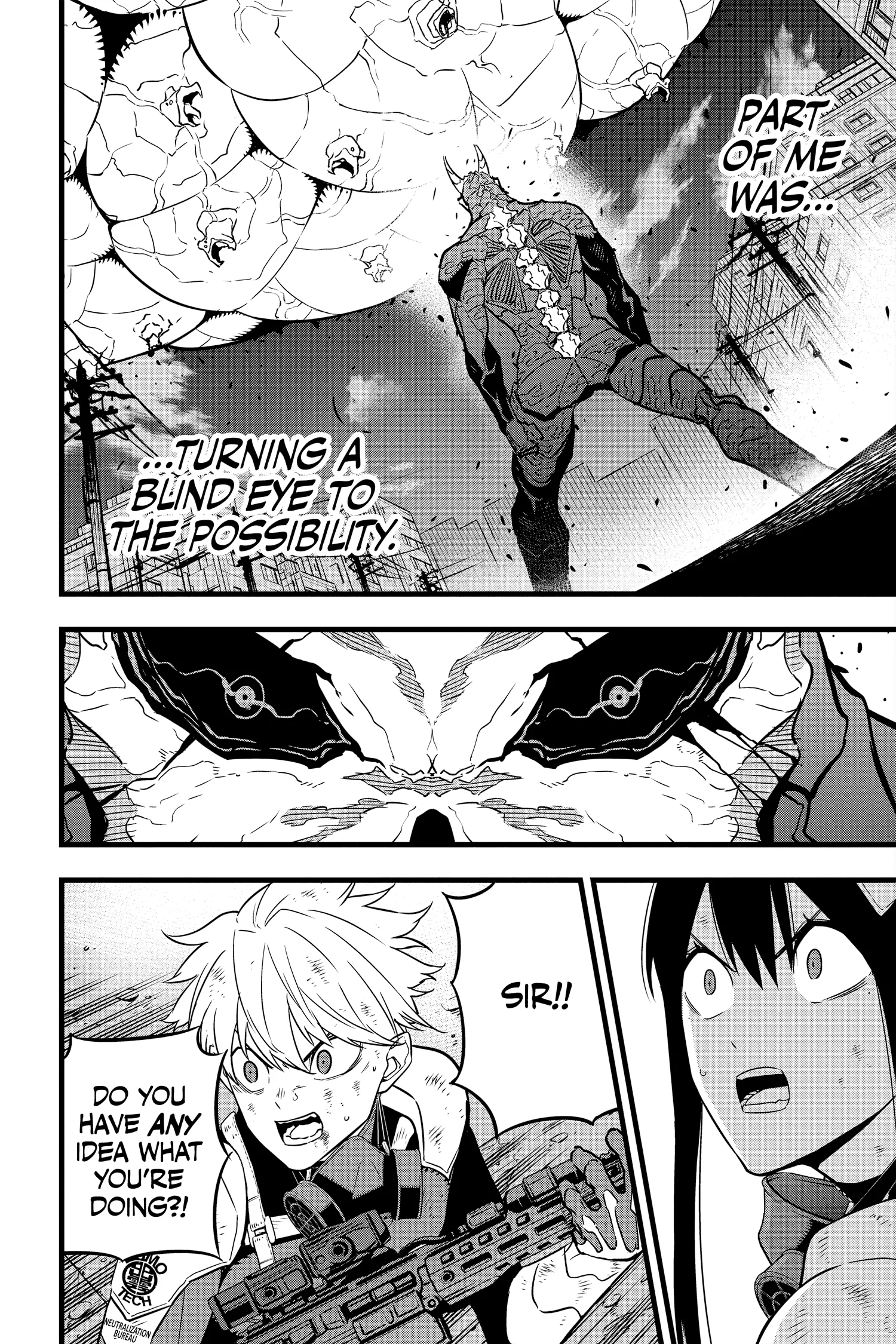 Kaiju No 8 Manga, chapter Vol 4, page 99