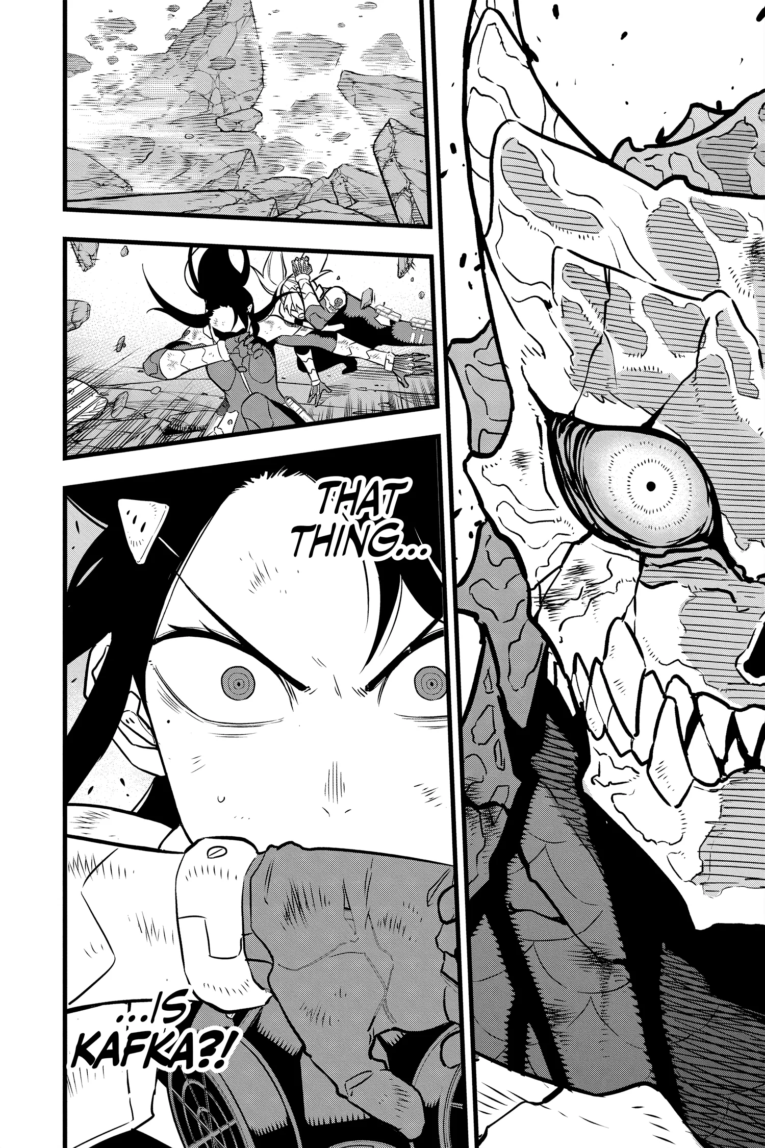 Kaiju No 8 Manga, chapter Vol 4, page 110