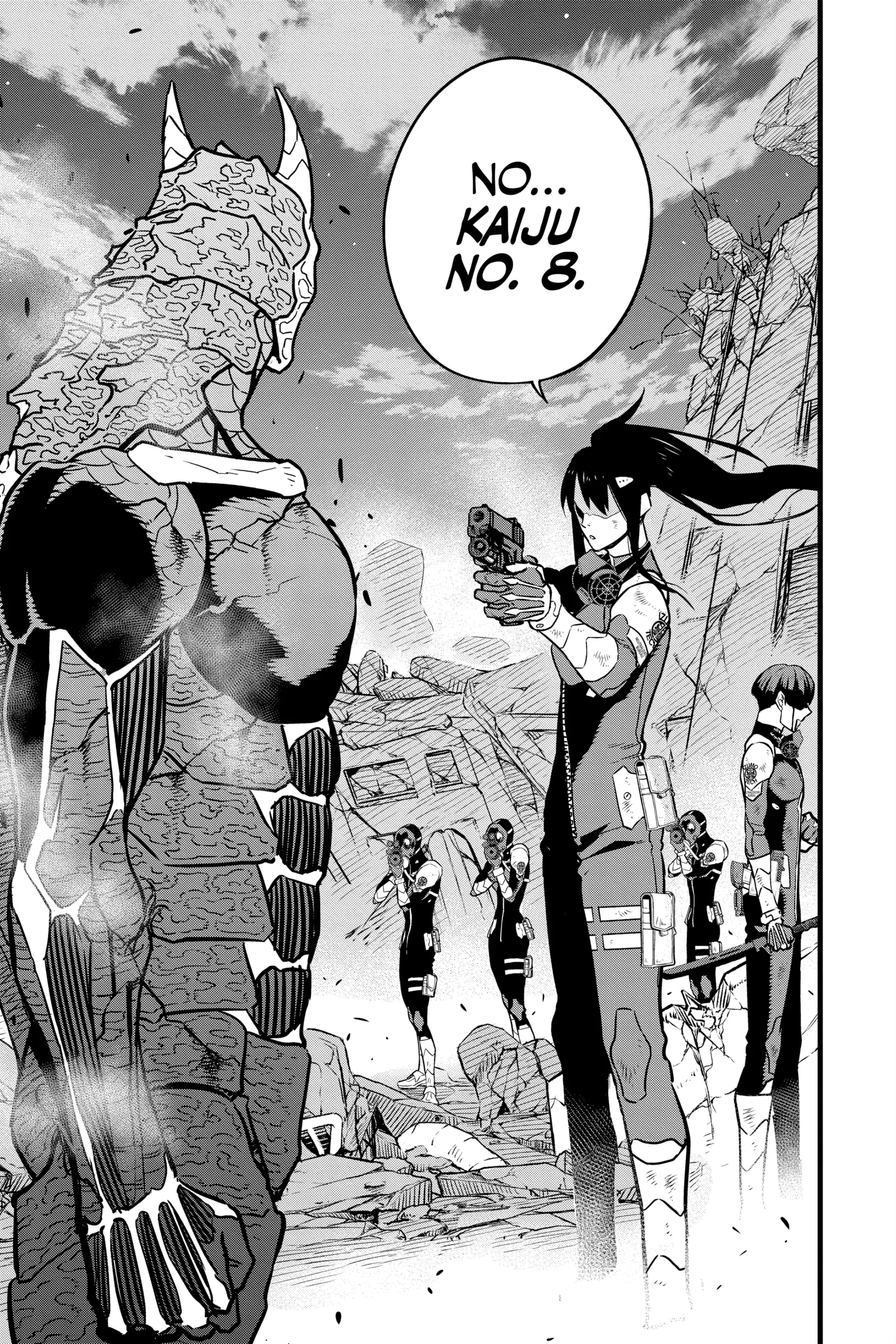 Kaiju No 8 Manga, chapter Vol 4, page 113