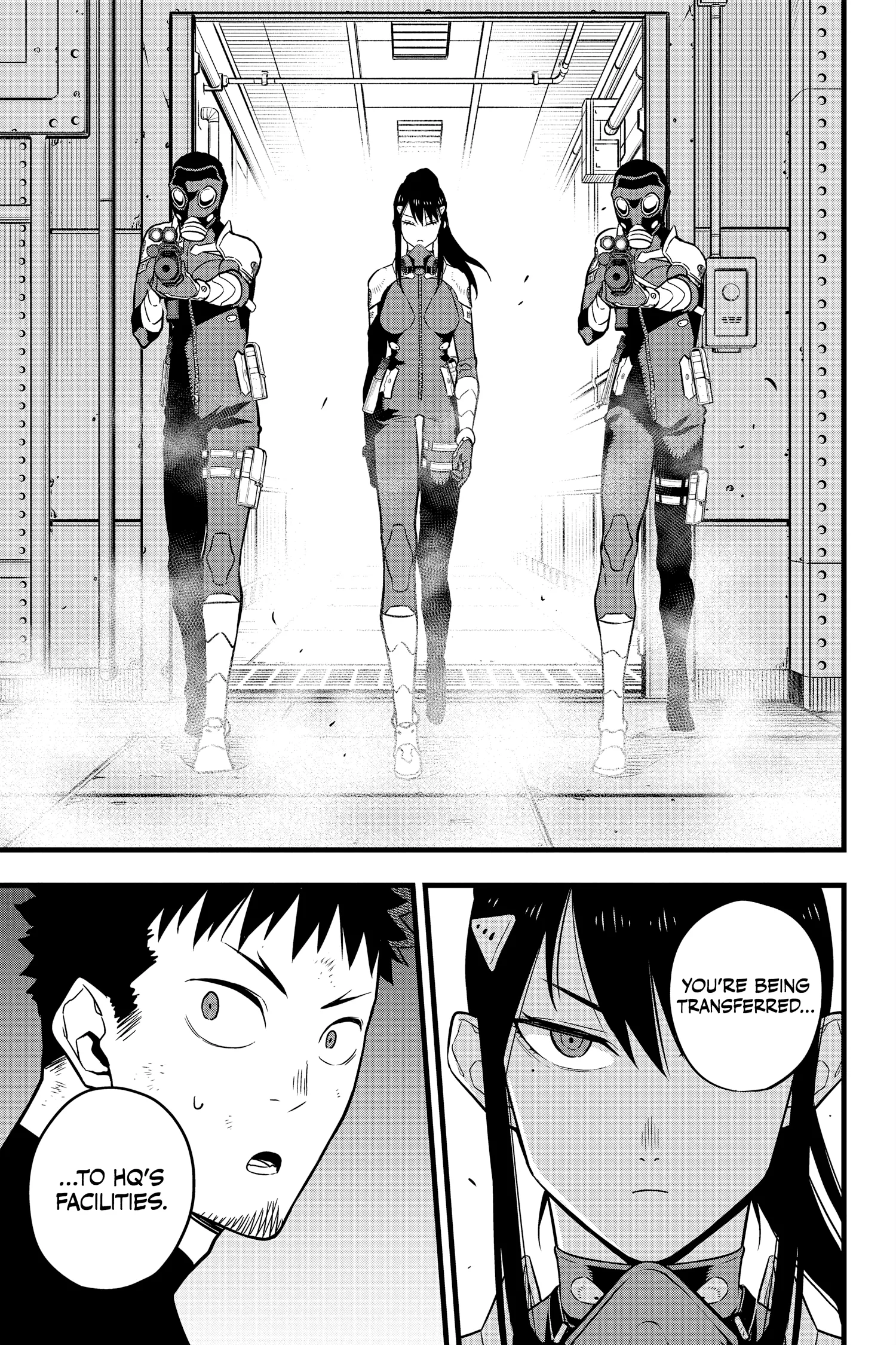 Kaiju No 8 Manga, chapter Vol 4, page 124