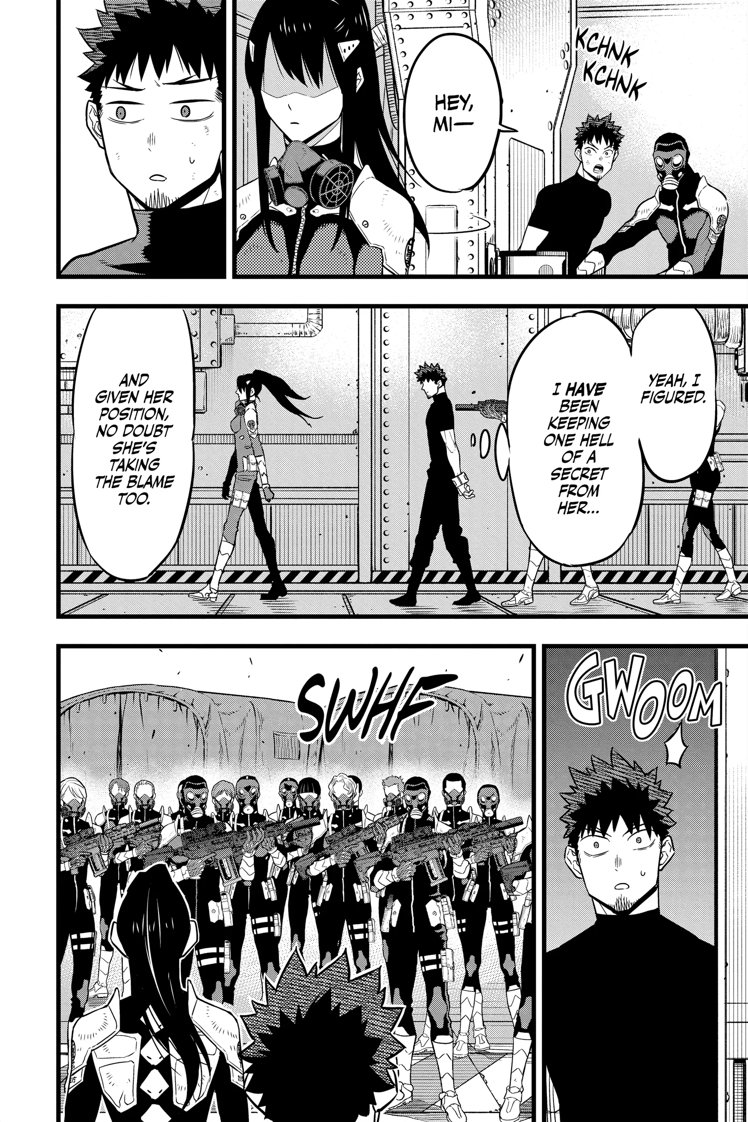 Kaiju No 8 Manga, chapter Vol 4, page 125