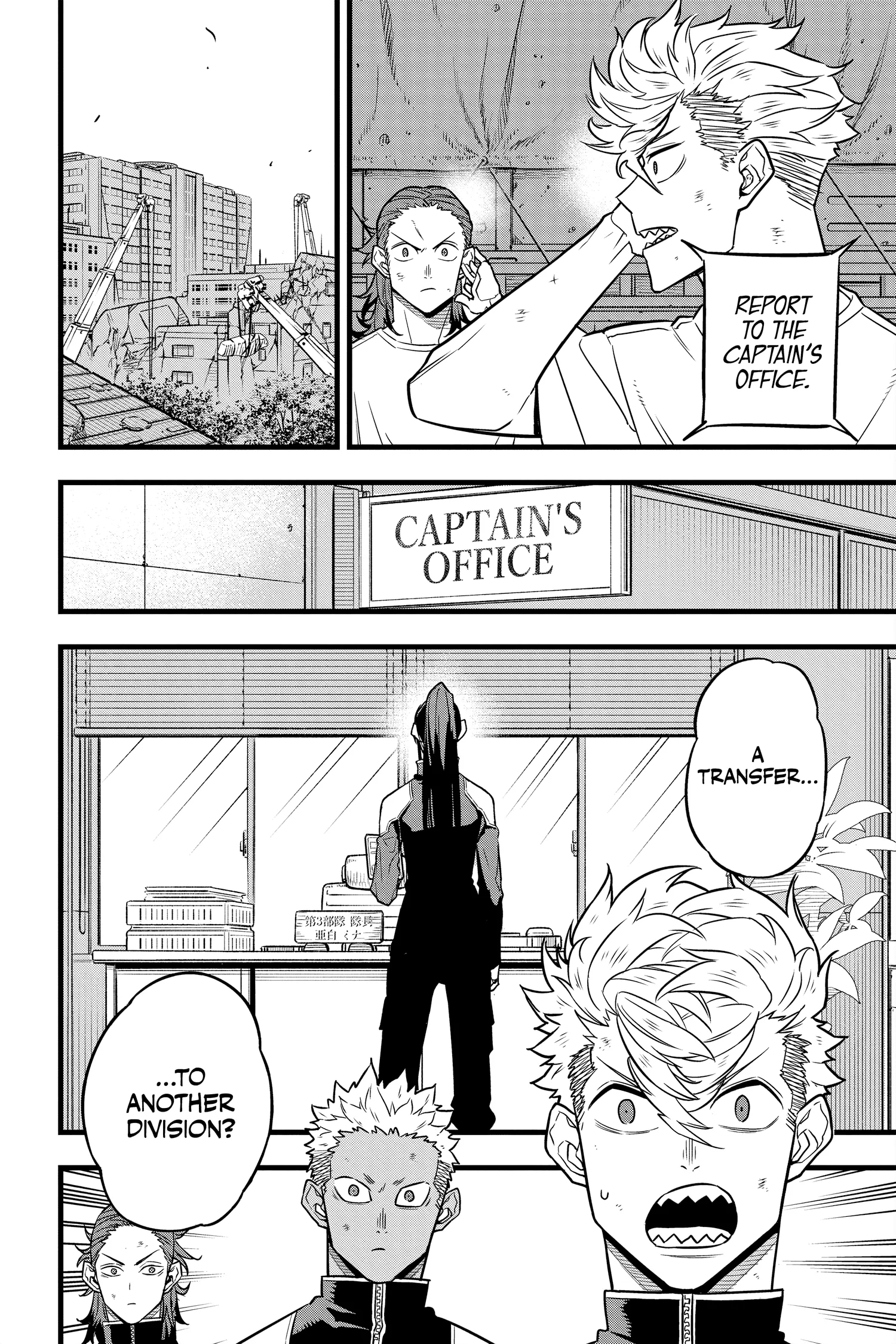Kaiju No 8 Manga, chapter Vol 4, page 144