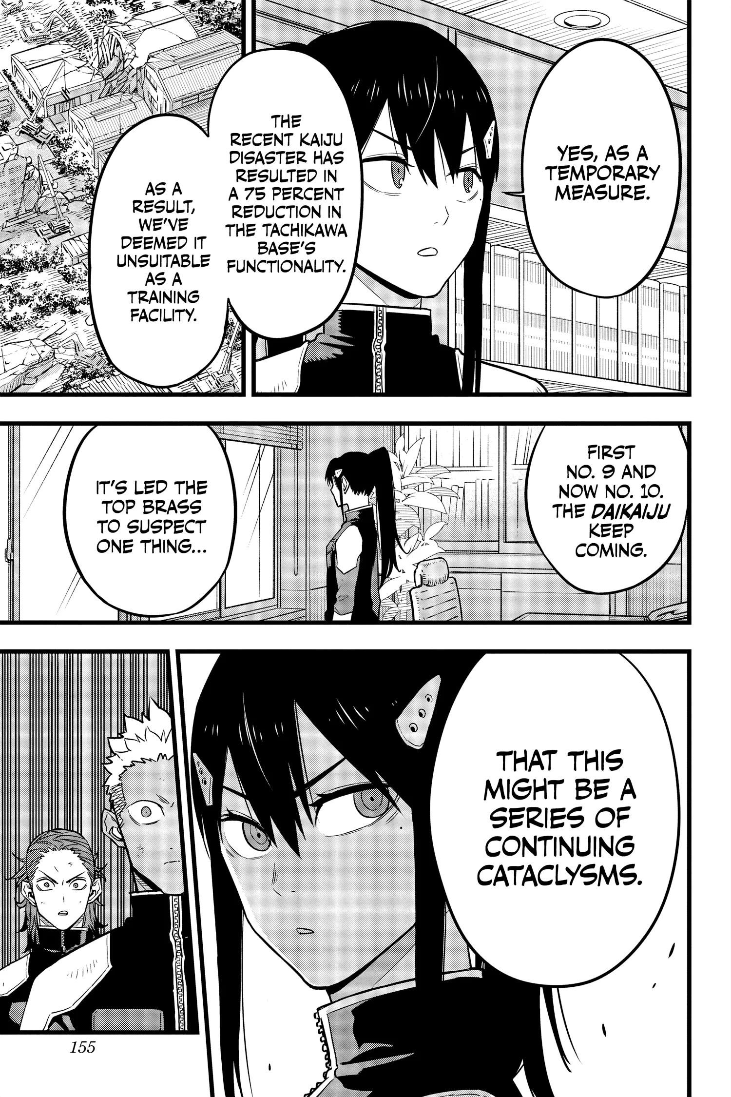 Kaiju No 8 Manga, chapter Vol 4, page 145