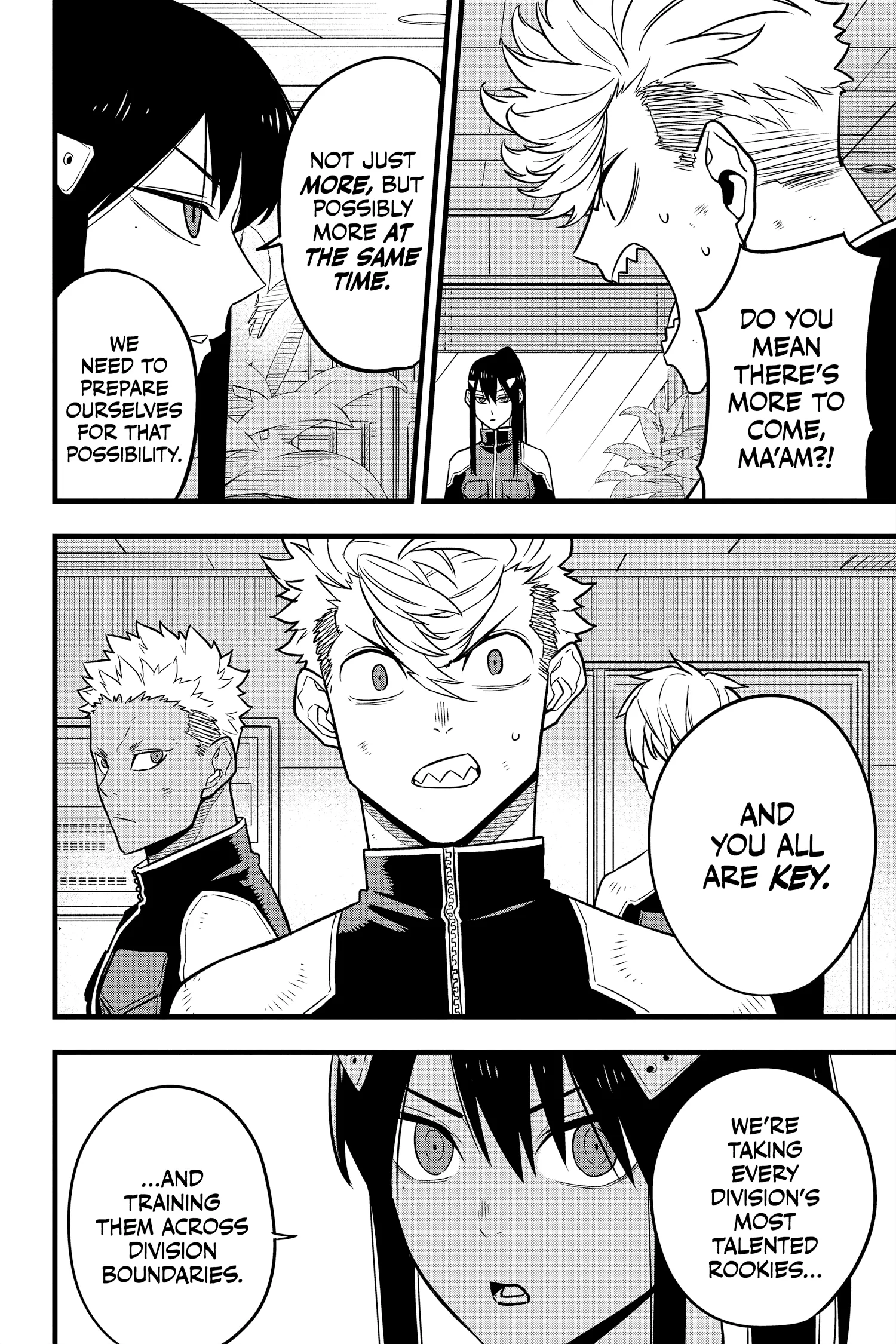 Kaiju No 8 Manga, chapter Vol 4, page 146
