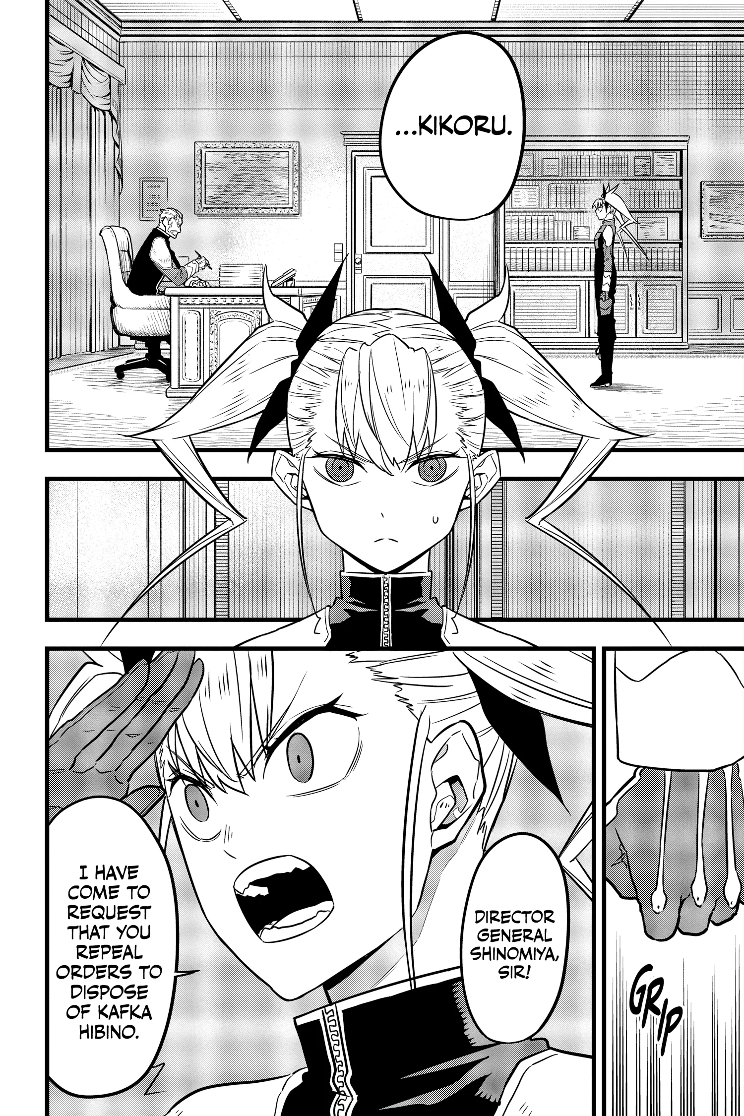 Kaiju No 8 Manga, chapter Vol 4, page 150