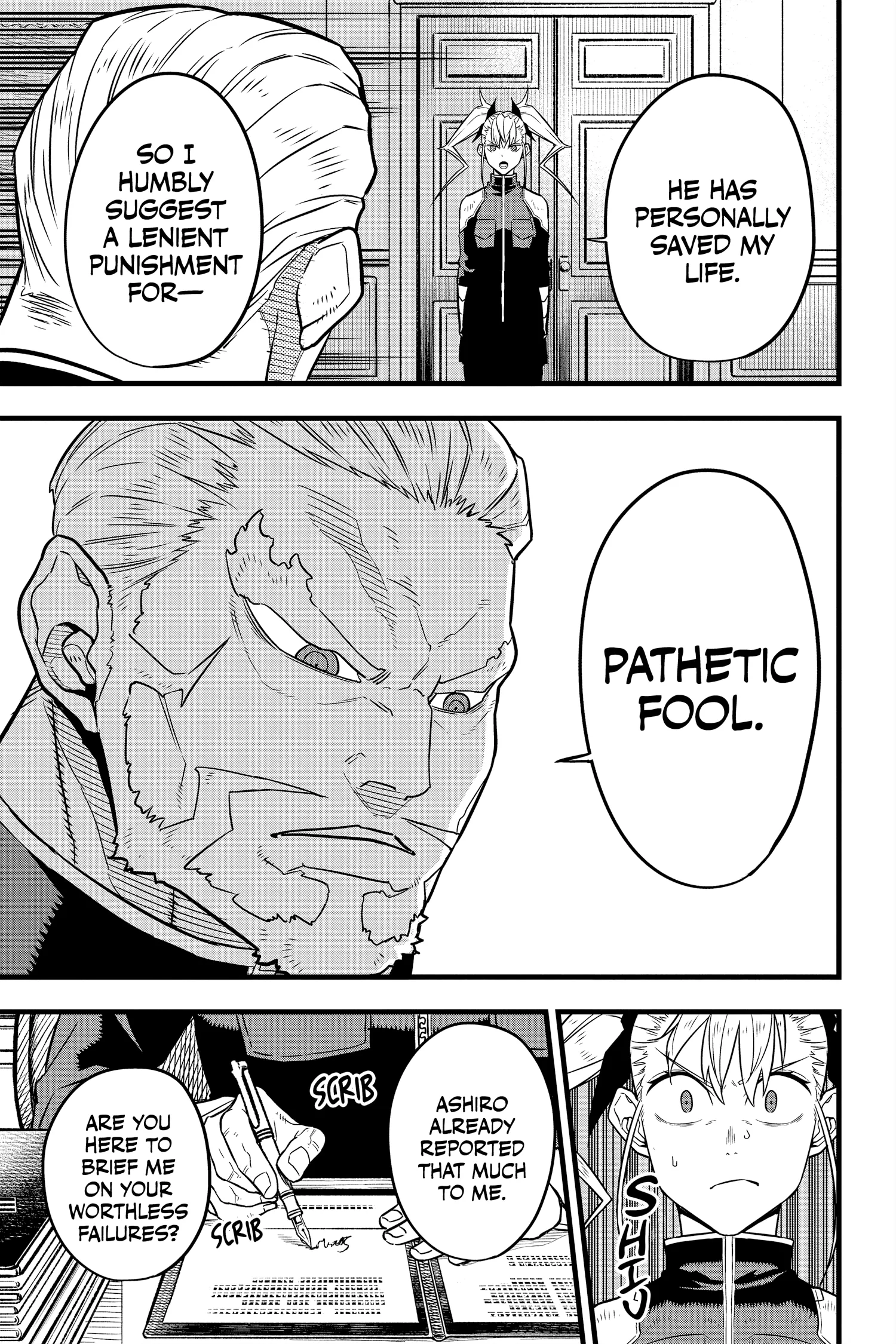 Kaiju No 8 Manga, chapter Vol 4, page 151