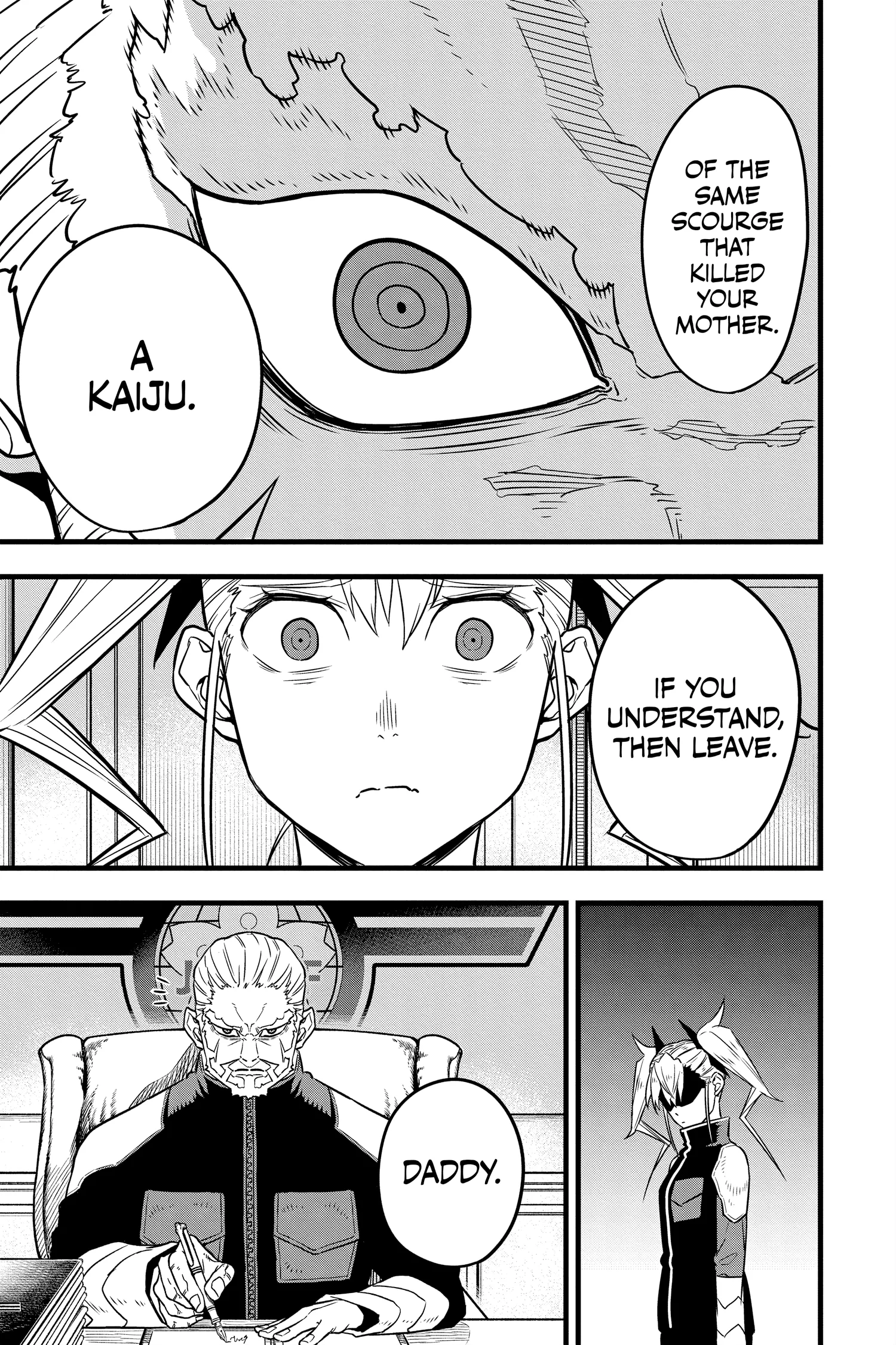 Kaiju No 8 Manga, chapter Vol 4, page 153