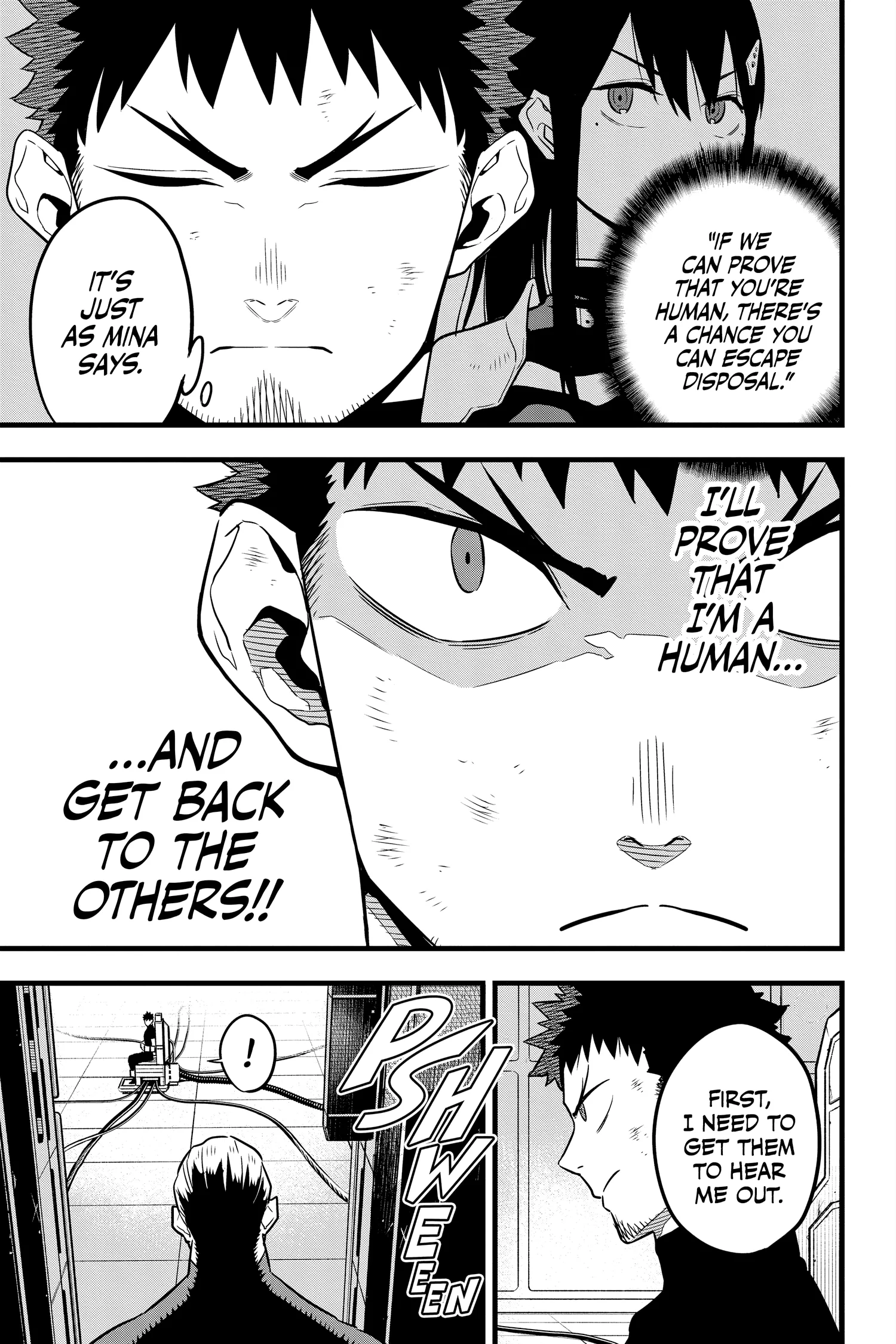 Kaiju No 8 Manga, chapter Vol 4, page 155