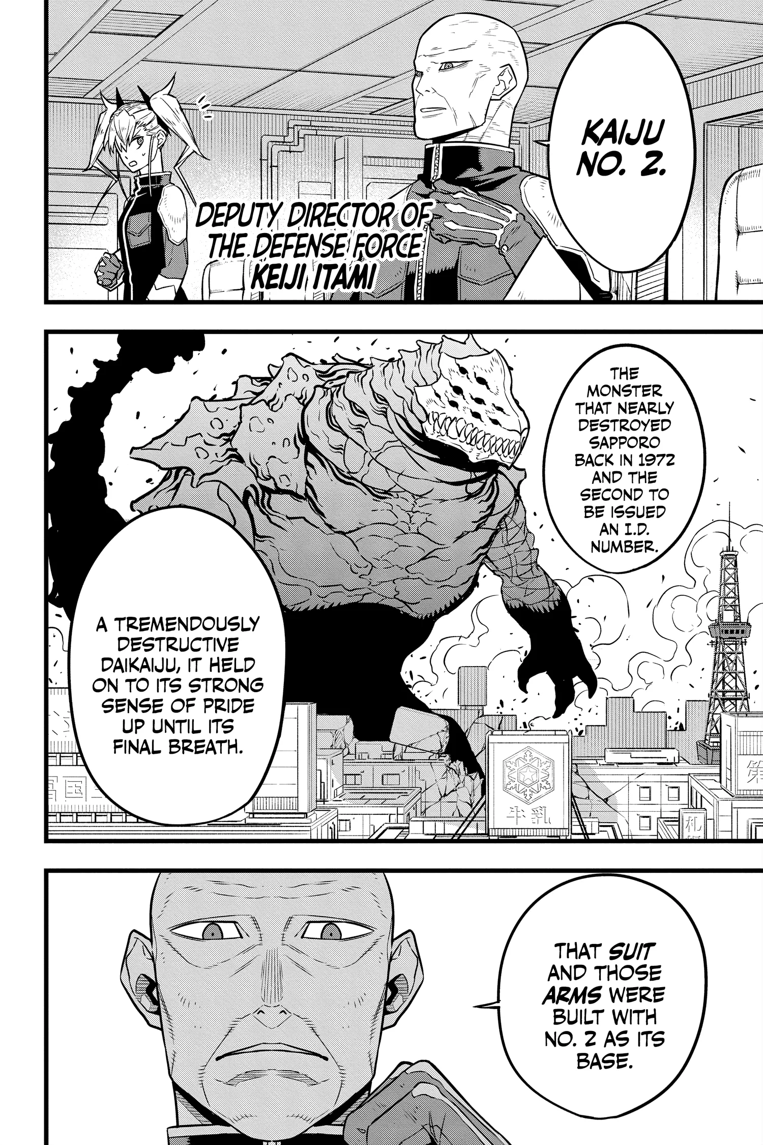 Kaiju No 8 Manga, chapter Vol 4, page 176