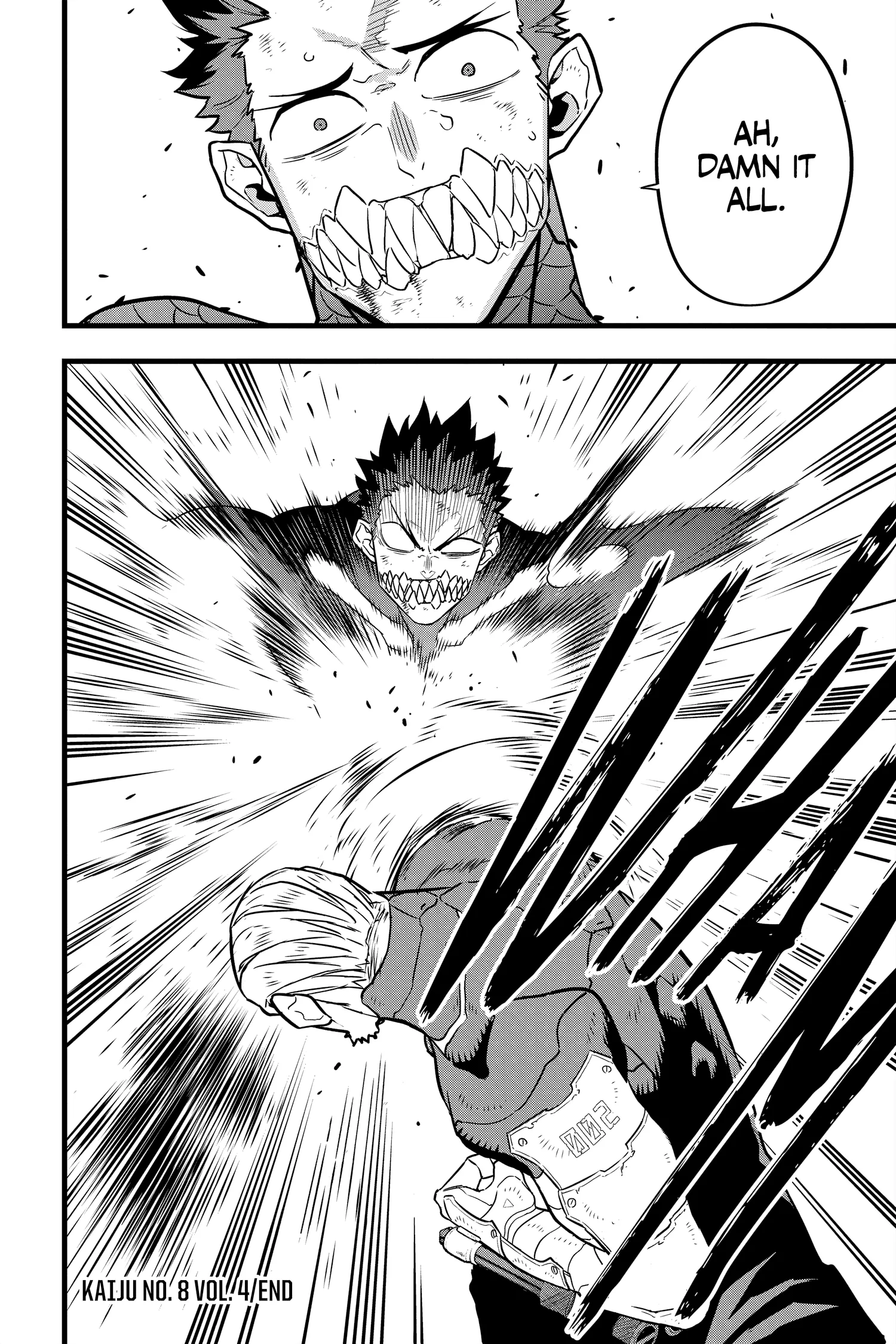 Kaiju No 8 Manga, chapter Vol 4, page 180