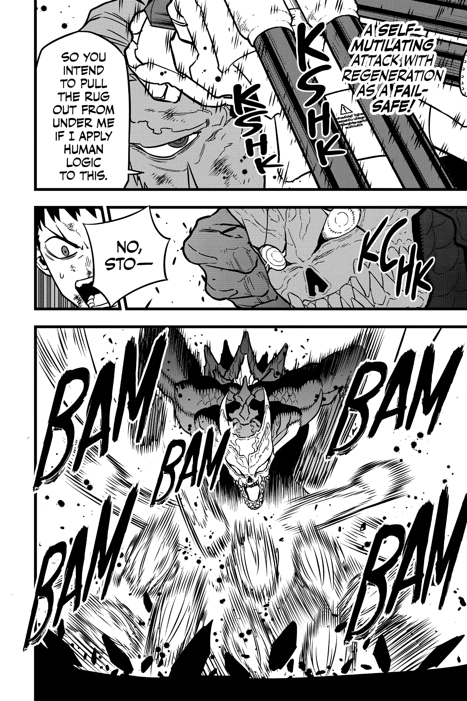 Kaiju No 8 Manga, chapter Vol 5, page 15