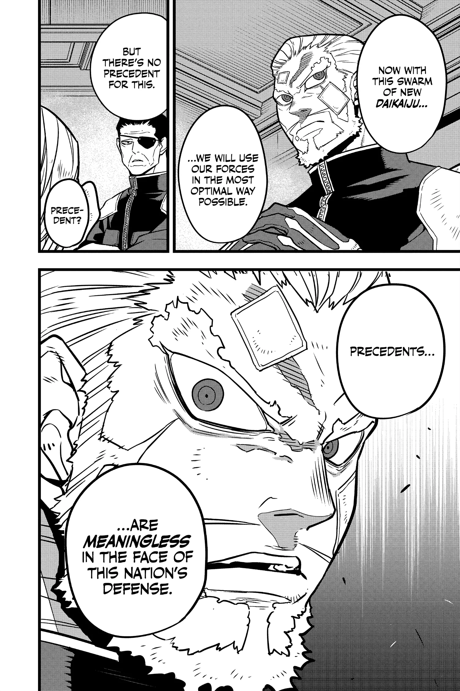 Kaiju No 8 Manga, chapter Vol 5, page 52