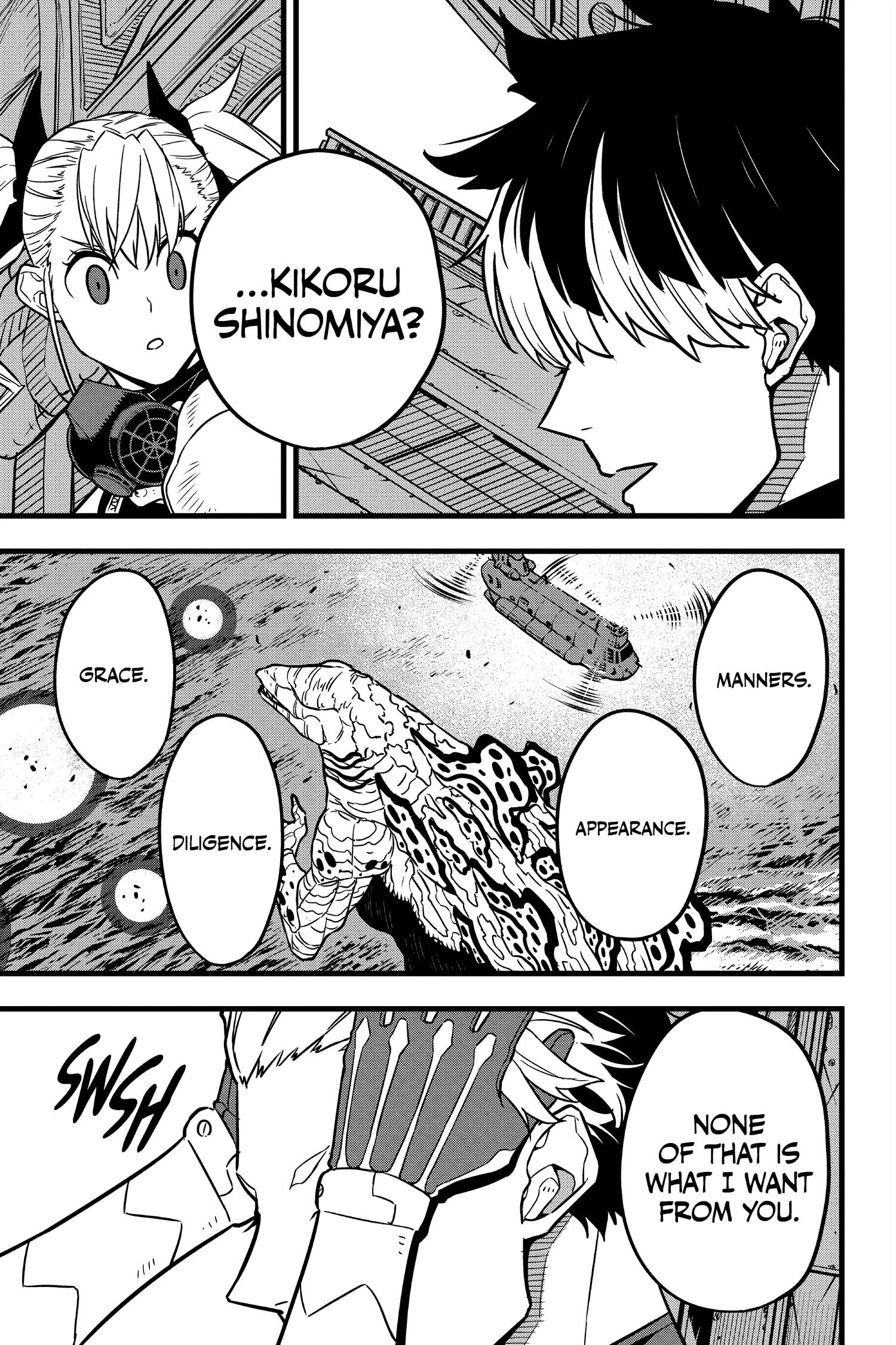 Kaiju No 8 Manga, chapter Vol 5, page 83