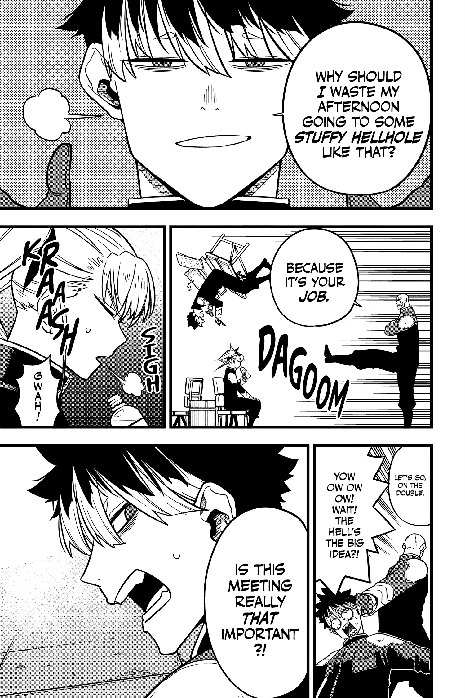 Kaiju No 8 Manga, chapter Vol 5, page 95
