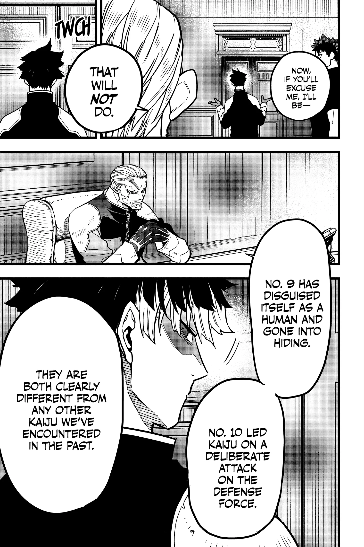 Kaiju No 8 Manga, chapter Vol 5, page 104