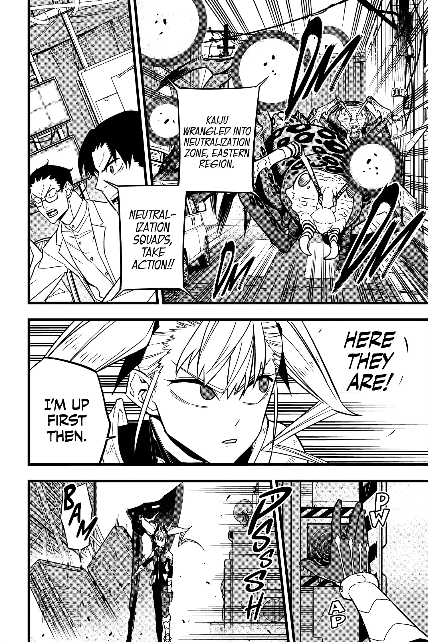 Kaiju No 8 Manga, chapter Vol 5, page 134