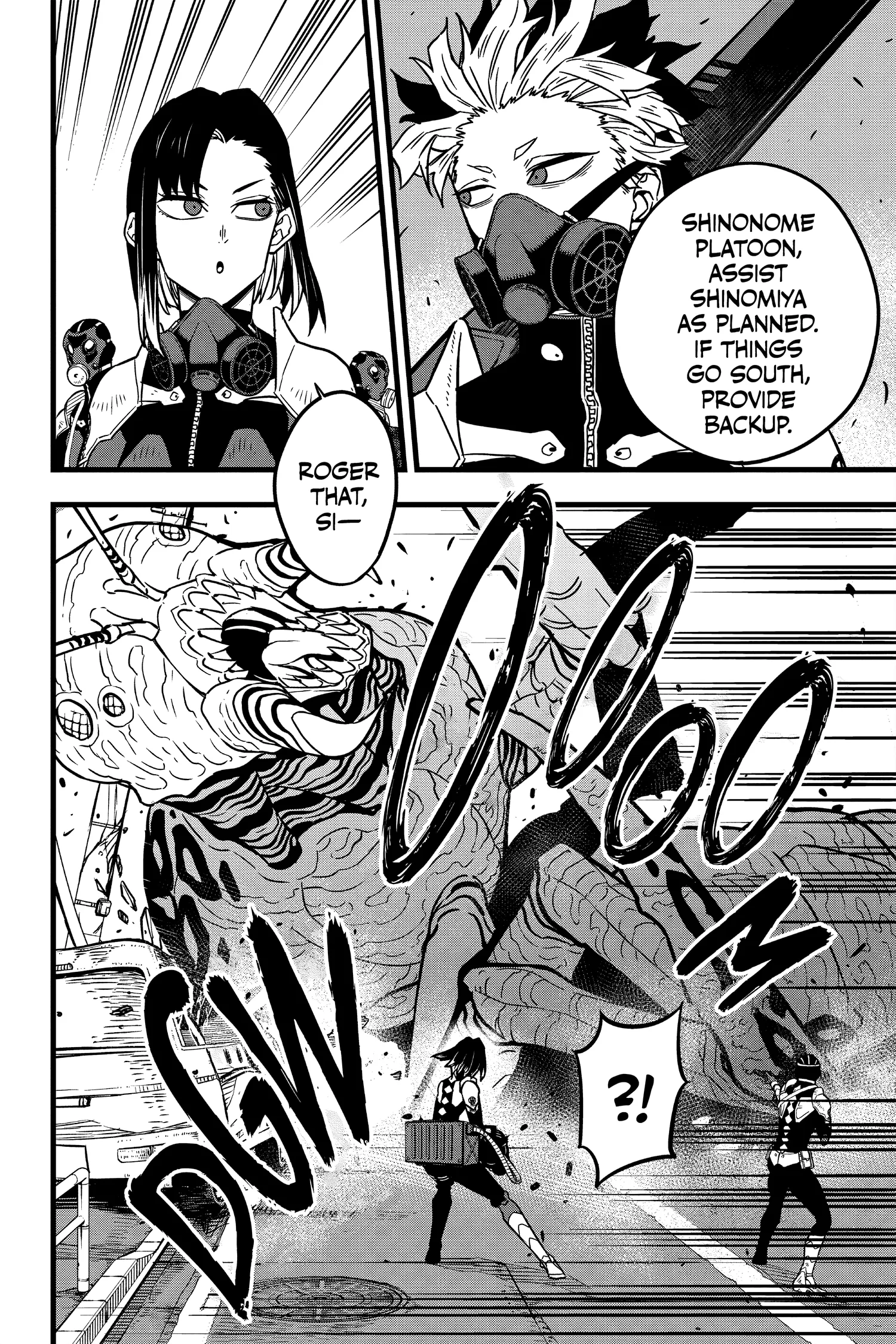 Kaiju No 8 Manga, chapter Vol 5, page 136