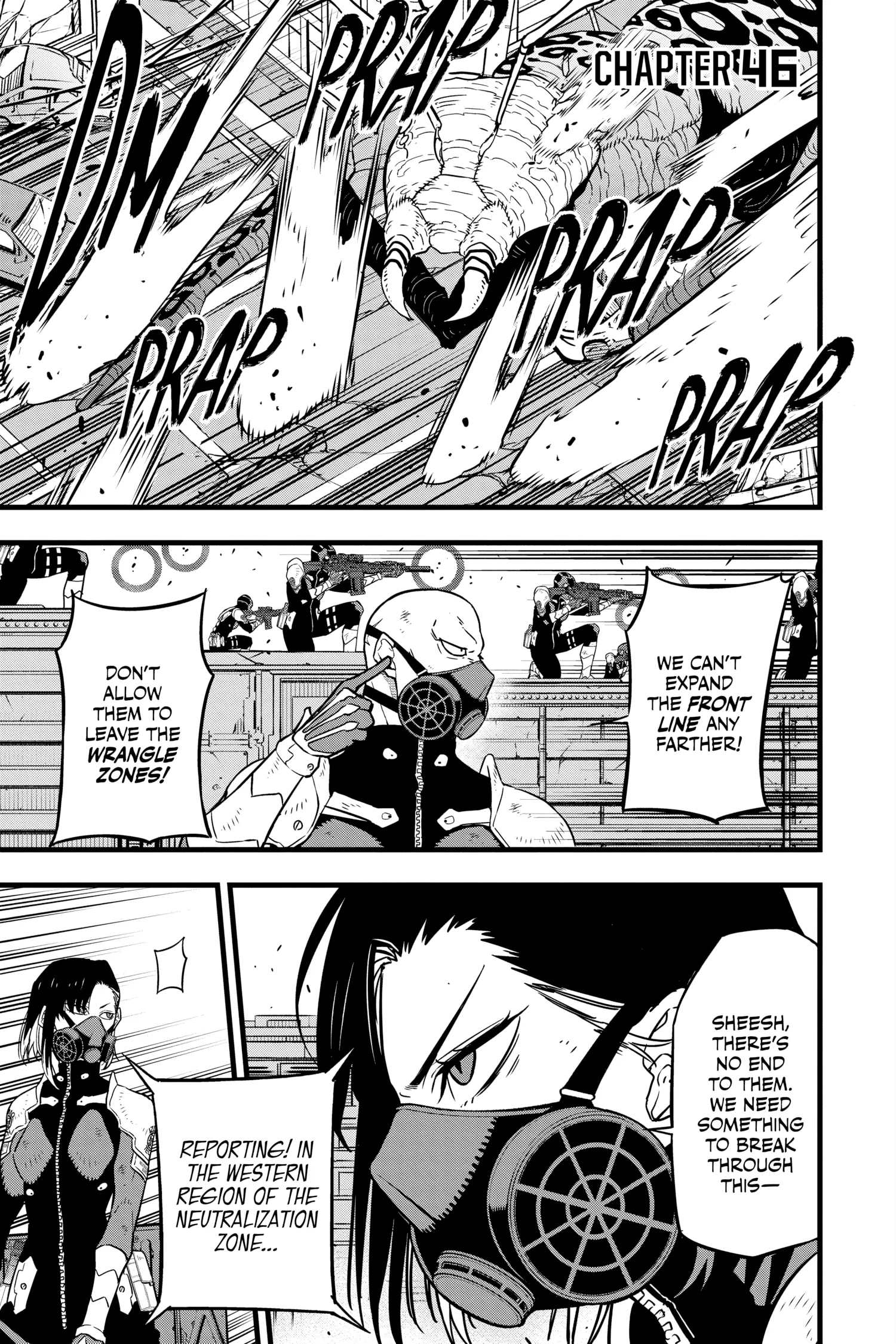 Kaiju No 8 Manga, chapter Vol 6, page 54