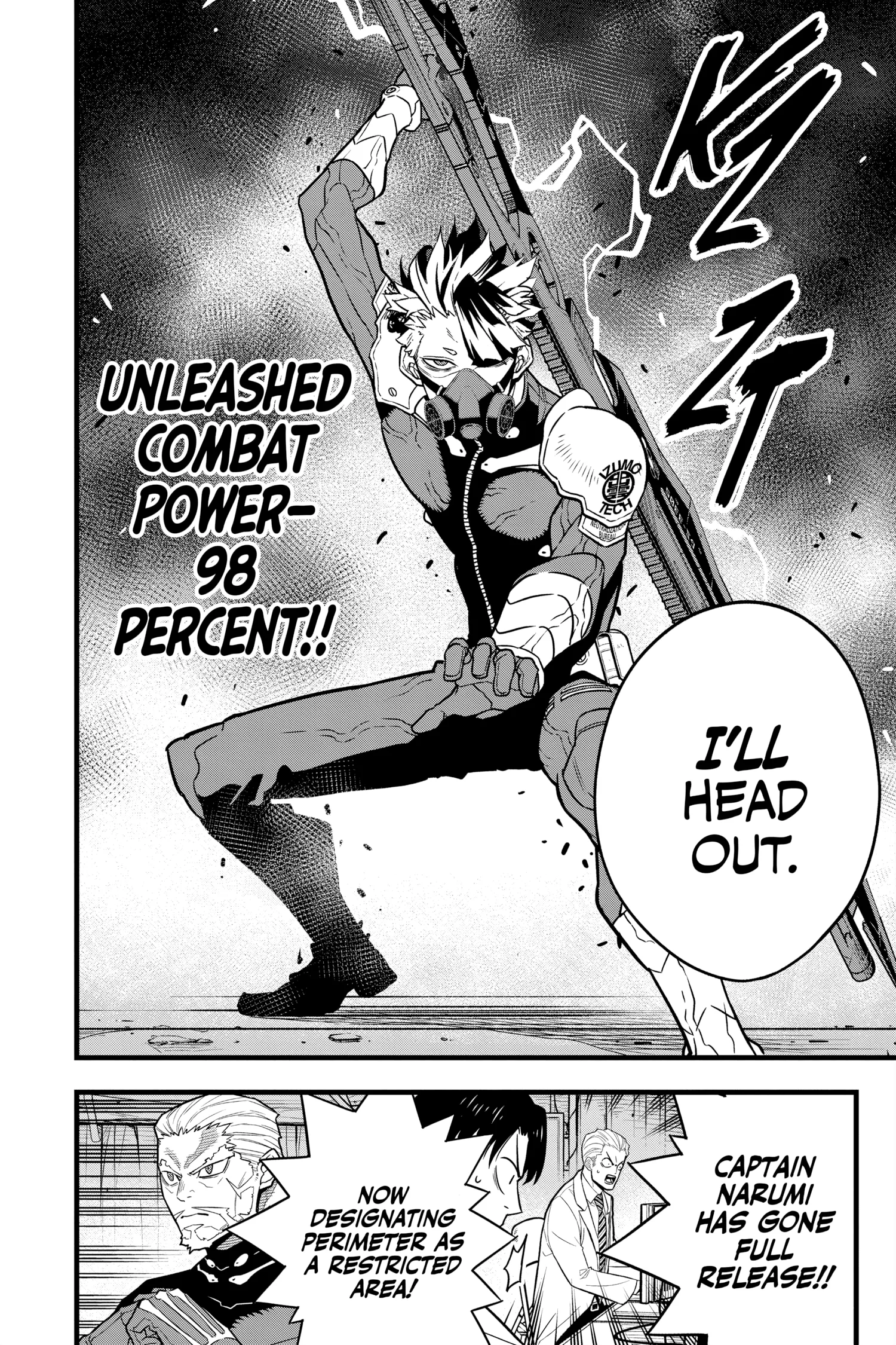 Kaiju No 8 Manga, chapter Vol 6, page 82
