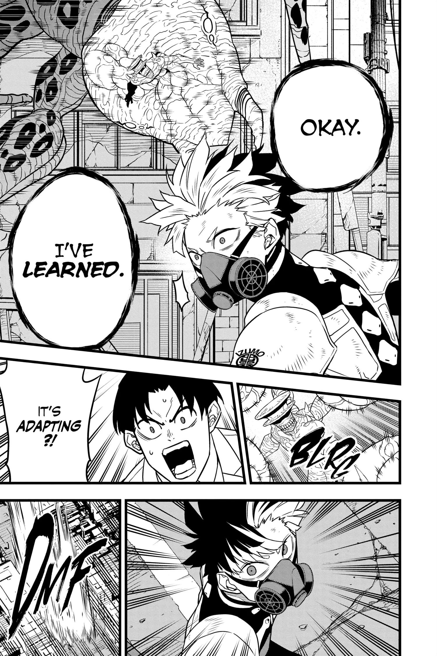 Kaiju No 8 Manga, chapter Vol 6, page 87