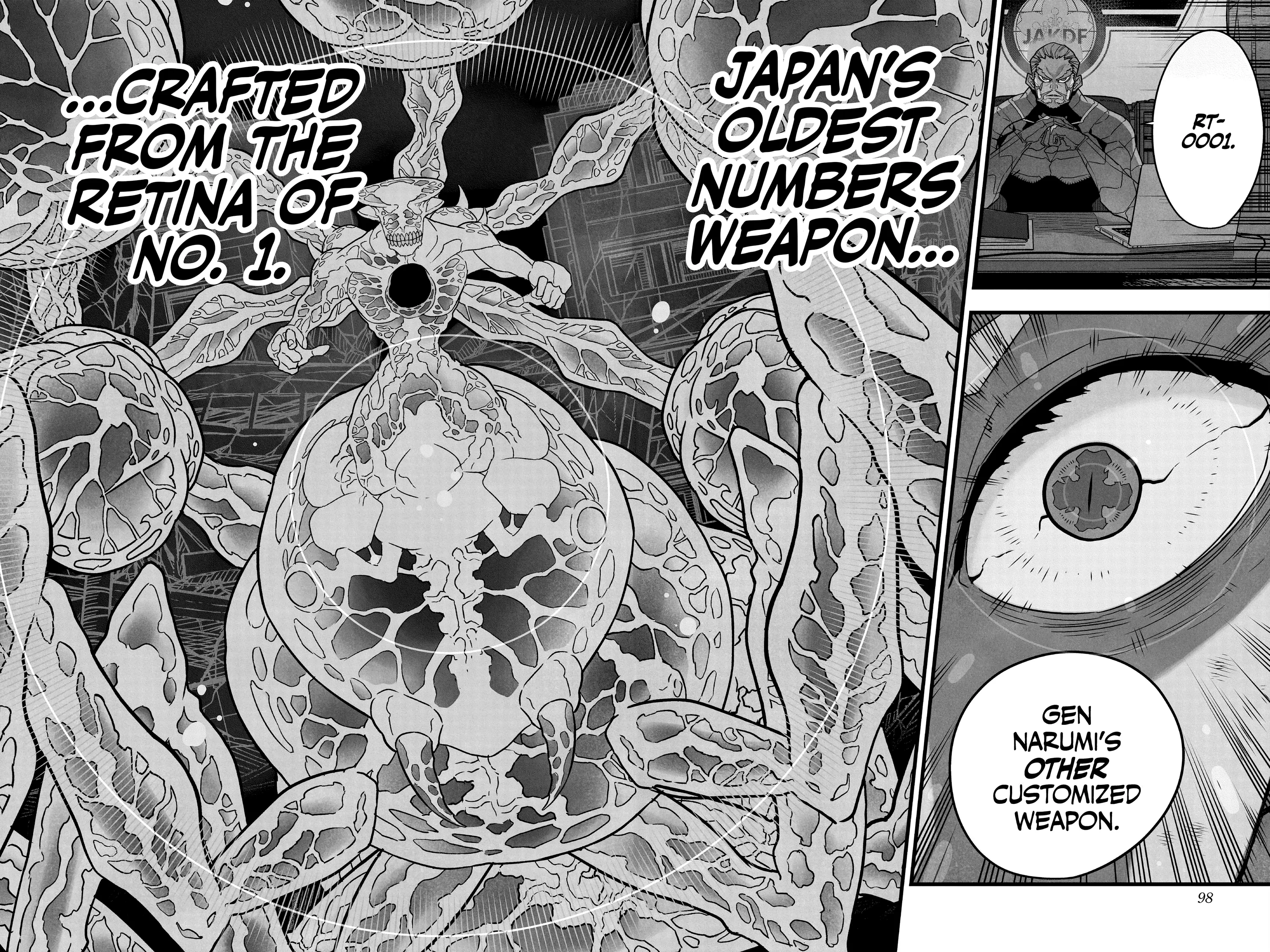 Kaiju No 8 Manga, chapter Vol 6, page 94