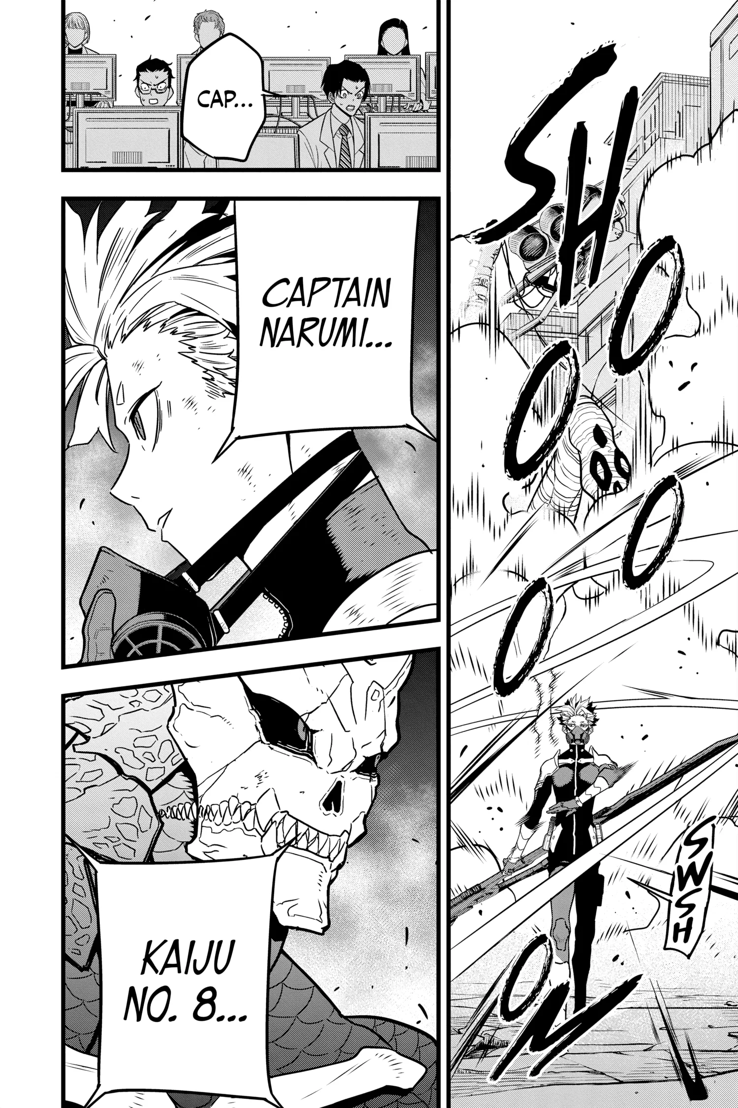 Kaiju No 8 Manga, chapter Vol 6, page 102