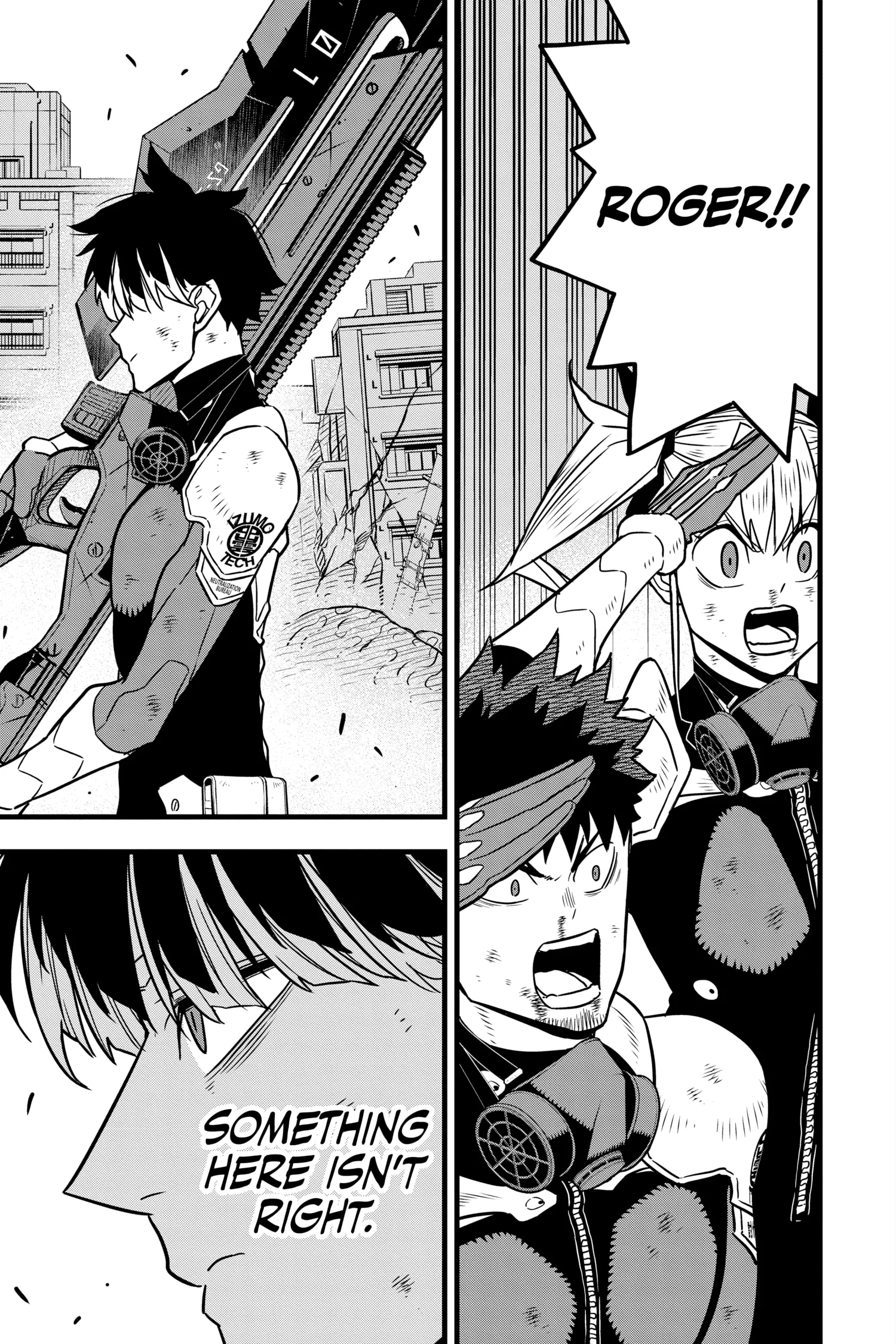 Kaiju No 8 Manga, chapter Vol 6, page 112