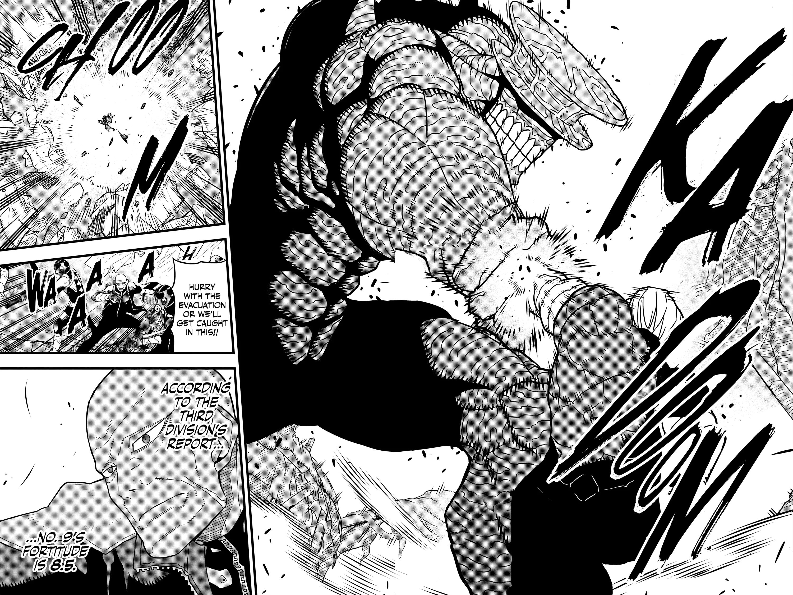 Kaiju No 8 Manga, chapter Vol 6, page 129