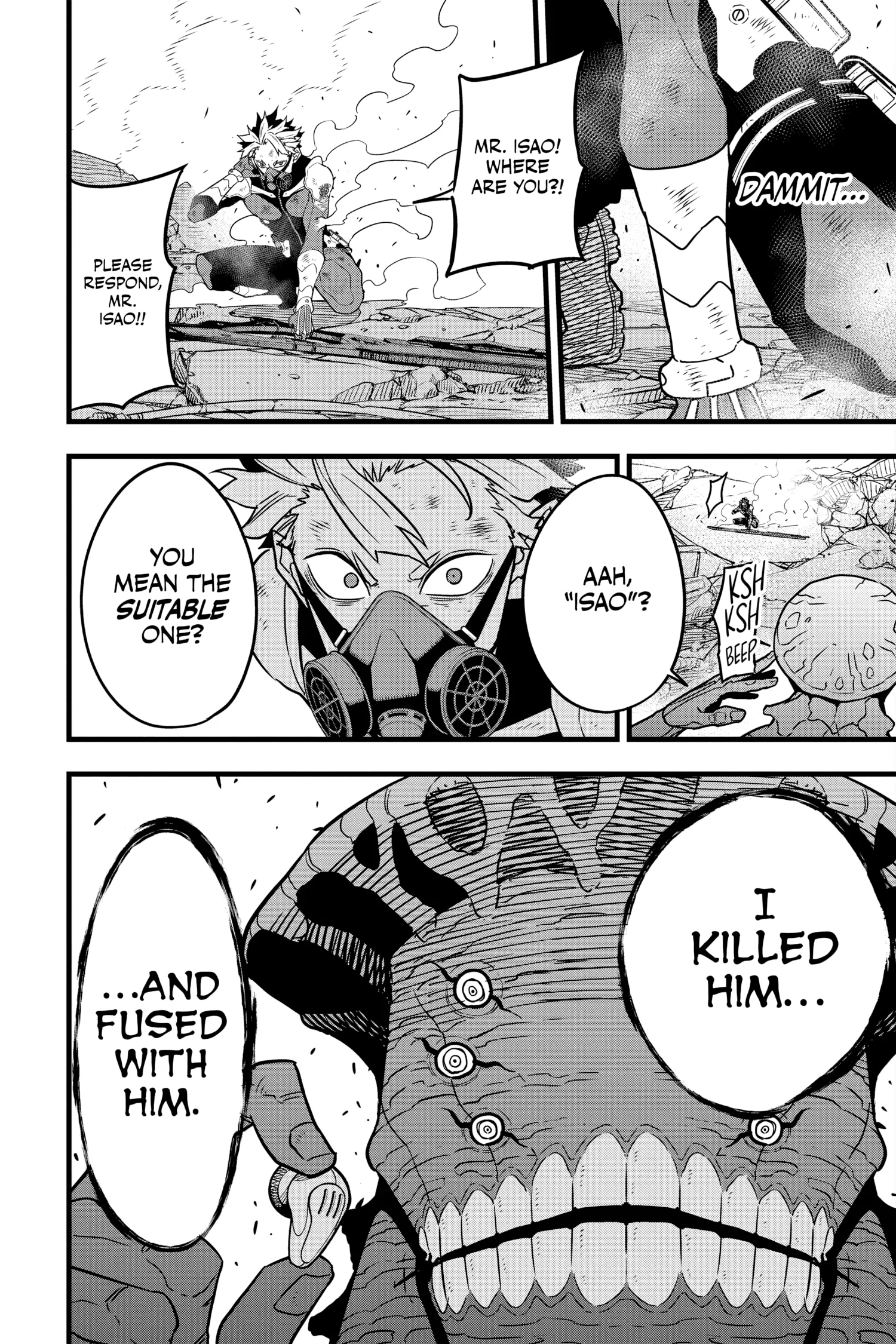 Kaiju No 8 Manga, chapter Vol 7, page 10
