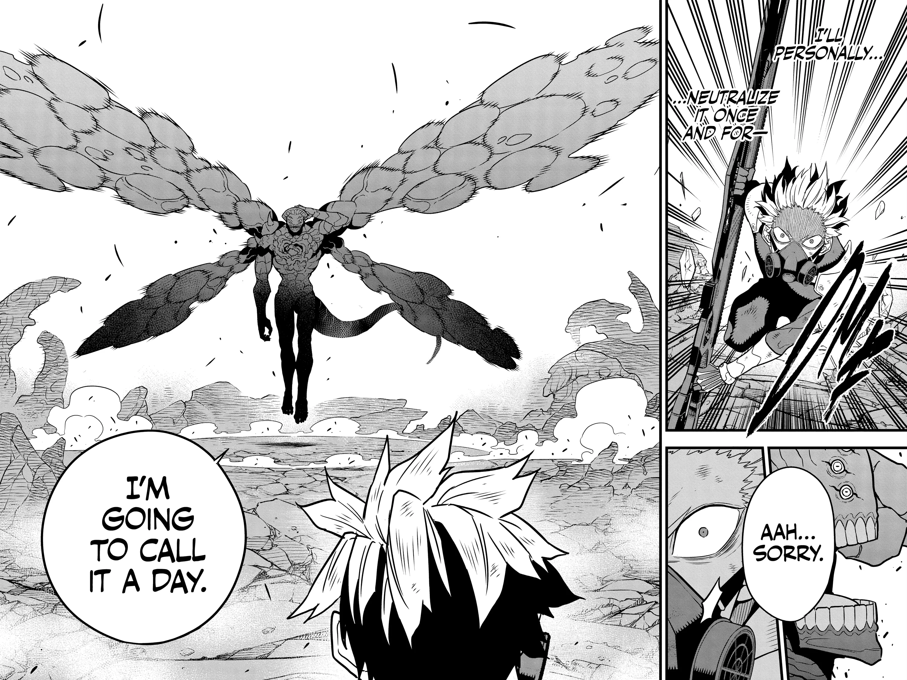 Kaiju No 8 Manga, chapter Vol 7, page 16